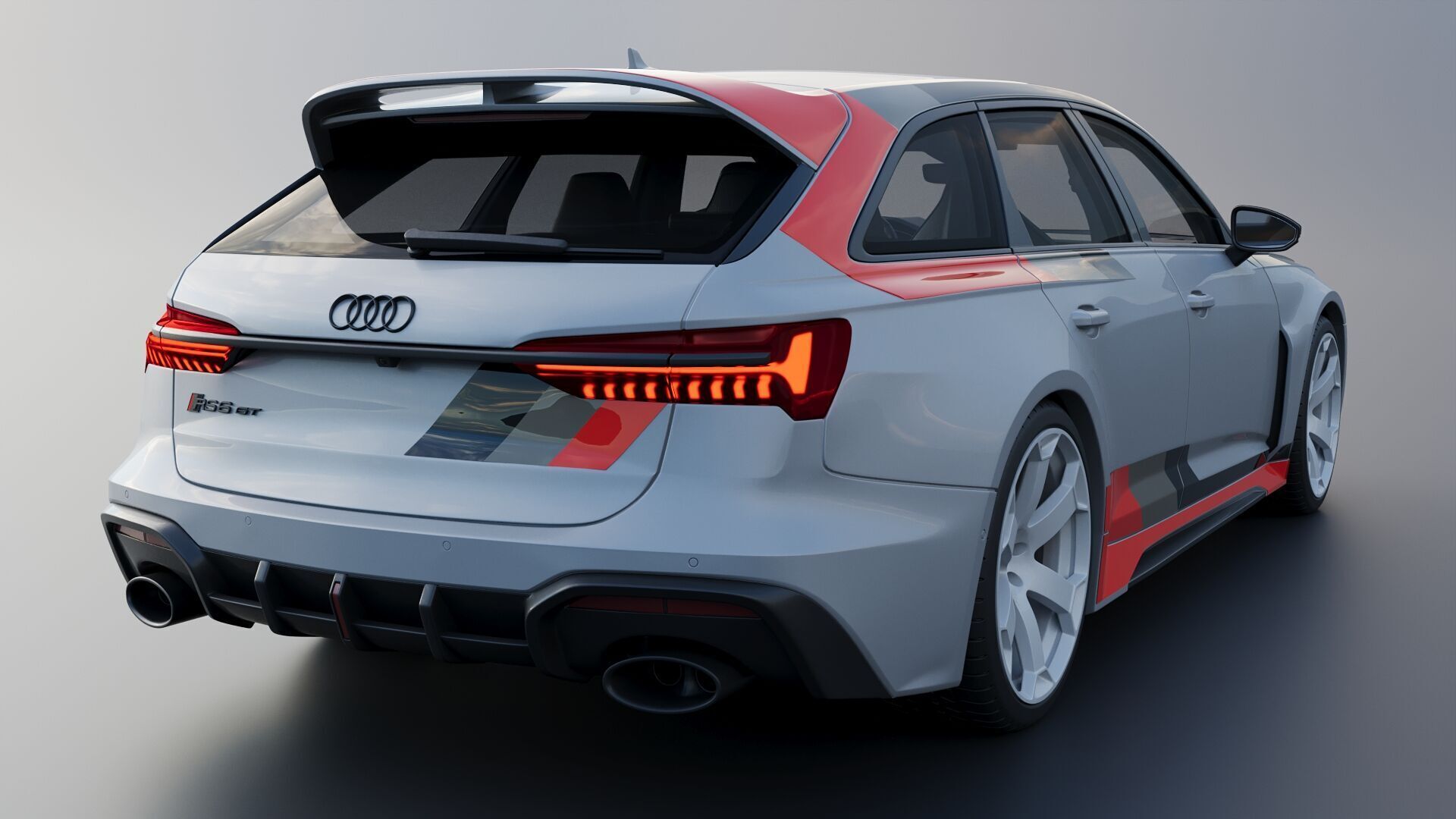 Audi RS6 Avant GT 2025 3D print model_7