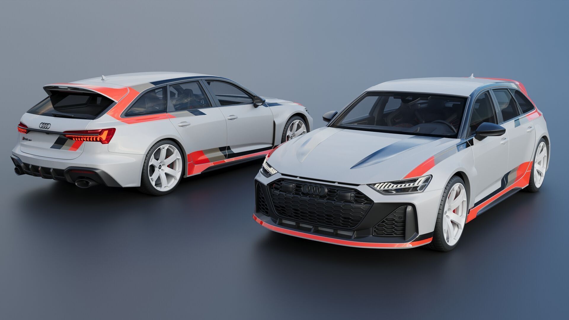 Audi RS6 Avant GT 2025 3D print model_1