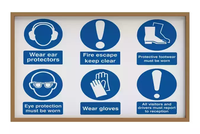PPE Sign Board