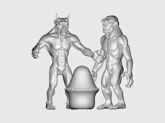 SUBSPECIES 1991 VAMPIRE MOVIE CREATURES WITH BLOODSTONE  3D print model