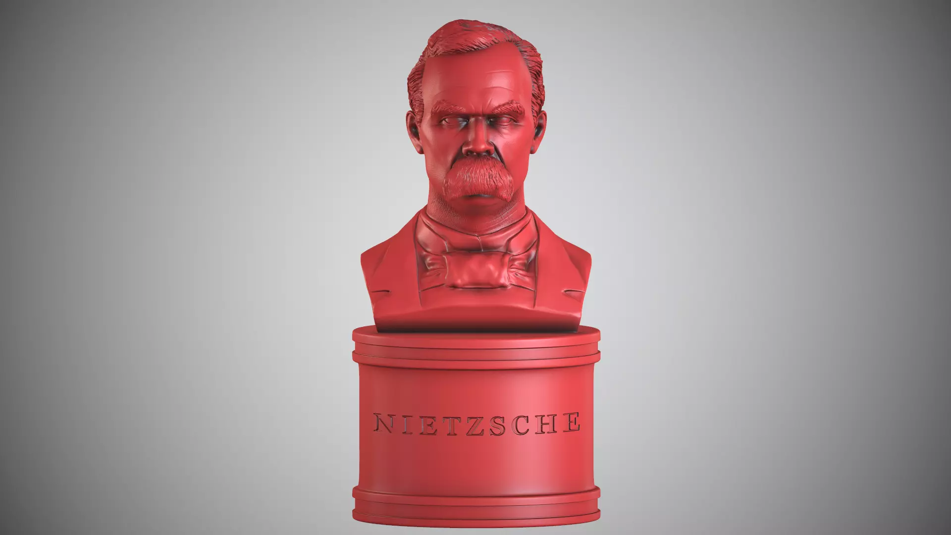 Friedrich Nietzsche 3D print model