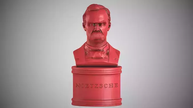 Friedrich Nietzsche 3D print model