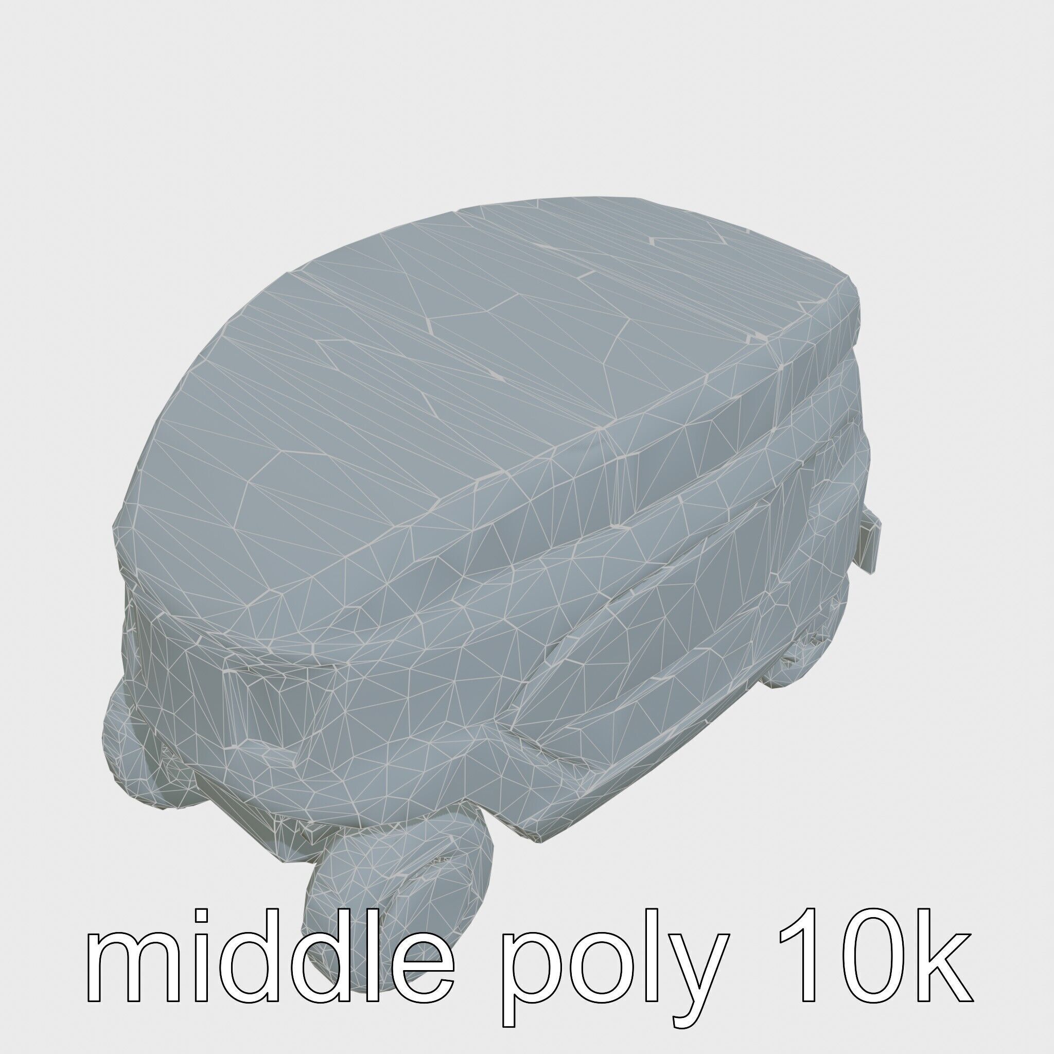 EcoSweep XS Autonomous Street Cleaner Model Low-poly 3D model_22