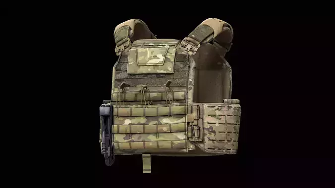 Strandhogg v3 SAPI Cut Plate Carrier V3 Low-poly 3D model