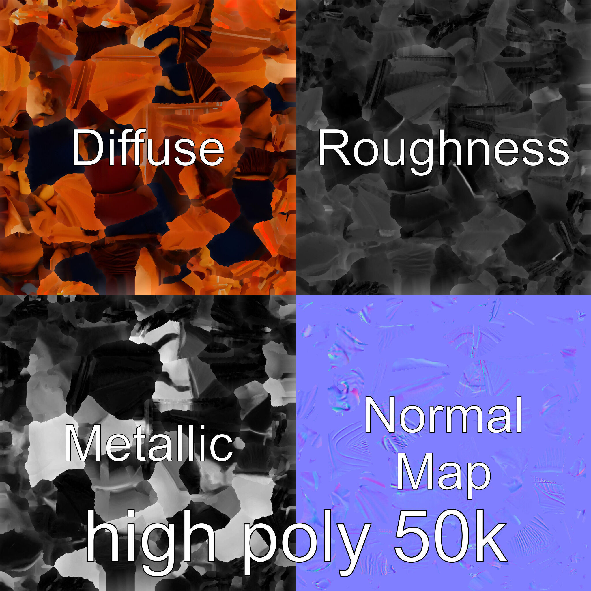 Jungle Cockroach Detailed 3D Model Low-poly 3D model_22