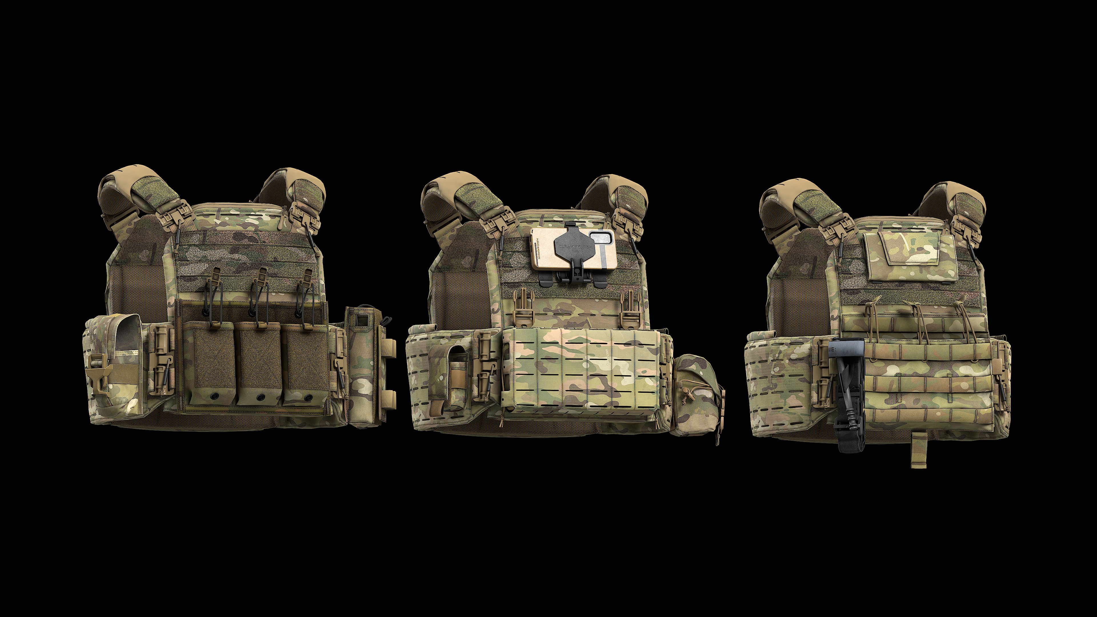 Strandhogg v3 SAPI Cut Plate Carrier  V2 V3 V4 Low-poly 3D model_1