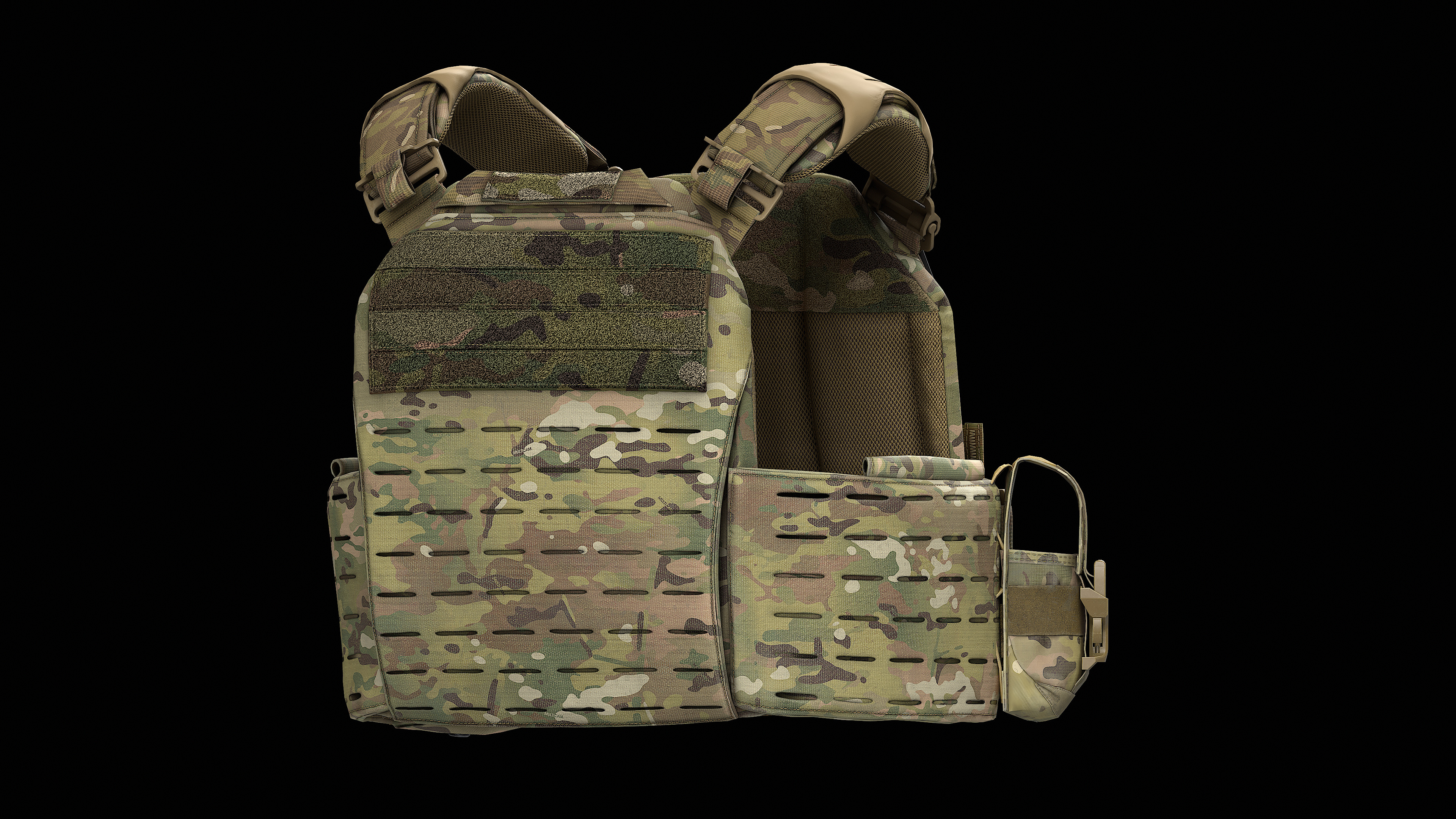 Strandhogg v3 SAPI Cut Plate Carrier  V2 V3 V4 Low-poly 3D model_10