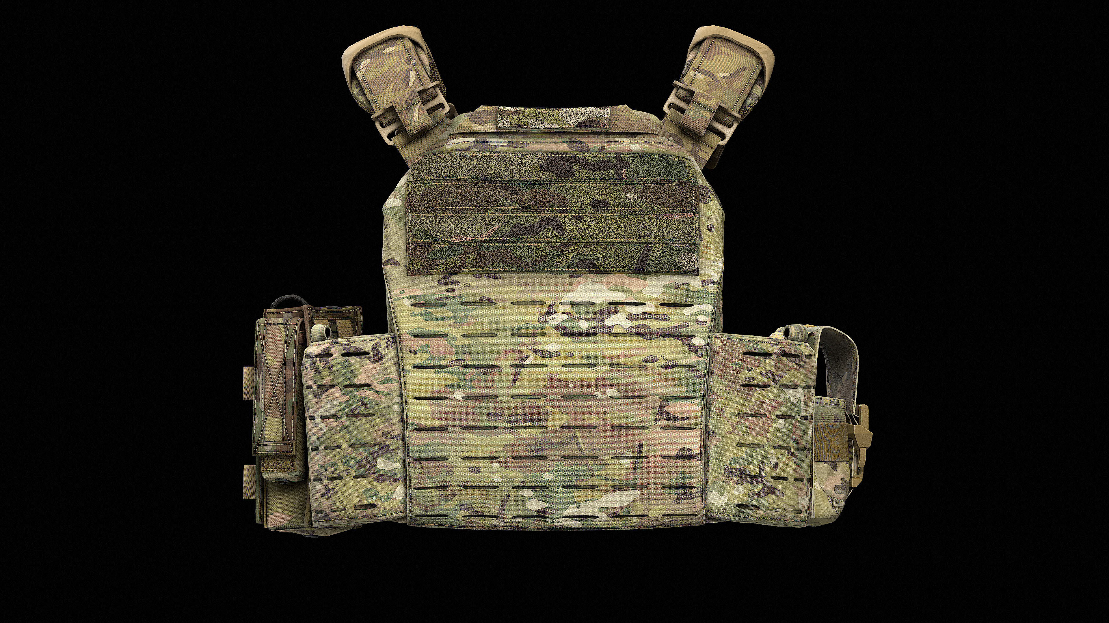 Strandhogg v3 SAPI Cut Plate Carrier  V2 V3 V4 Low-poly 3D model_21