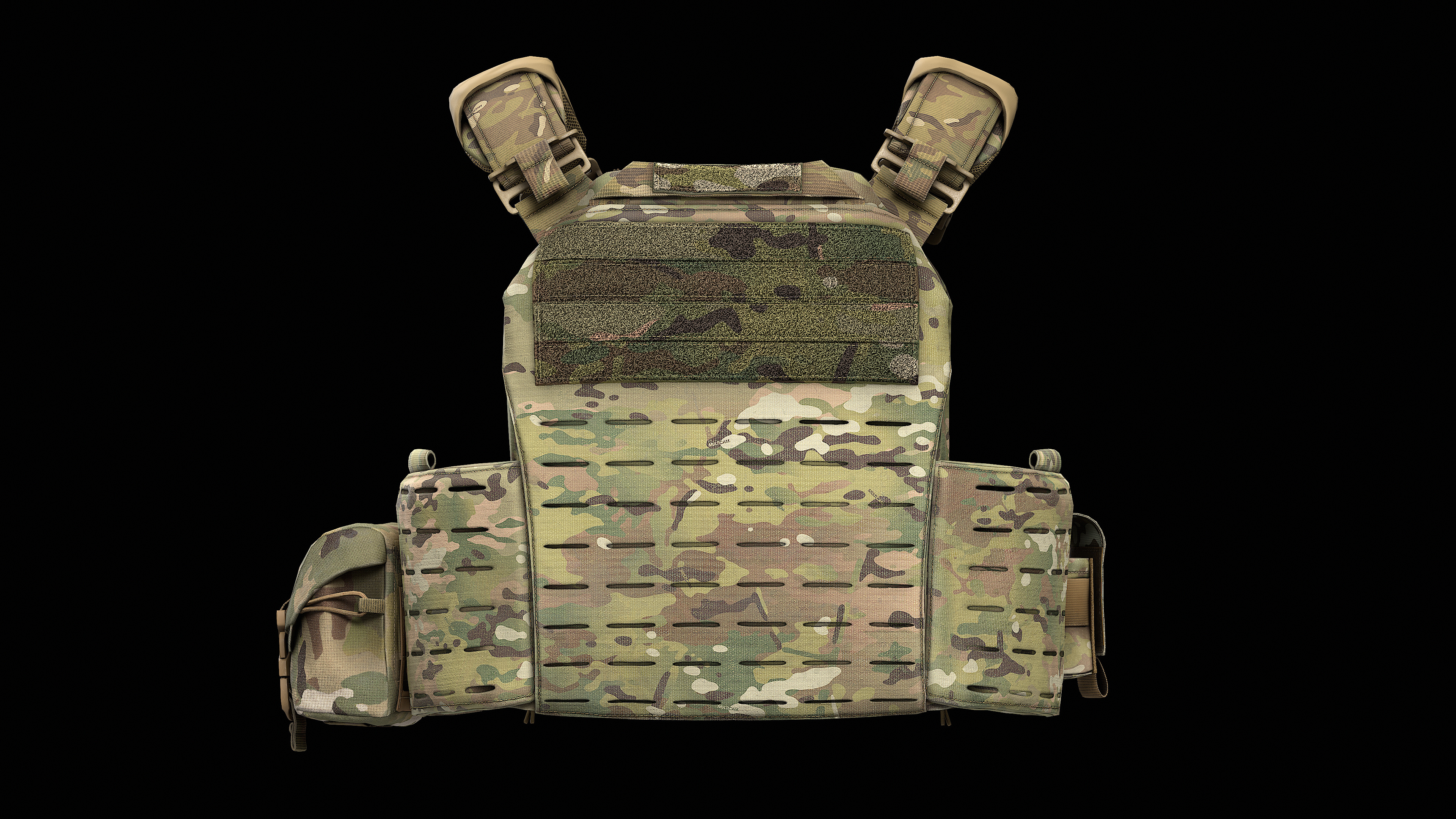 Strandhogg v3 SAPI Cut Plate Carrier  V2 V3 V4 Low-poly 3D model_19