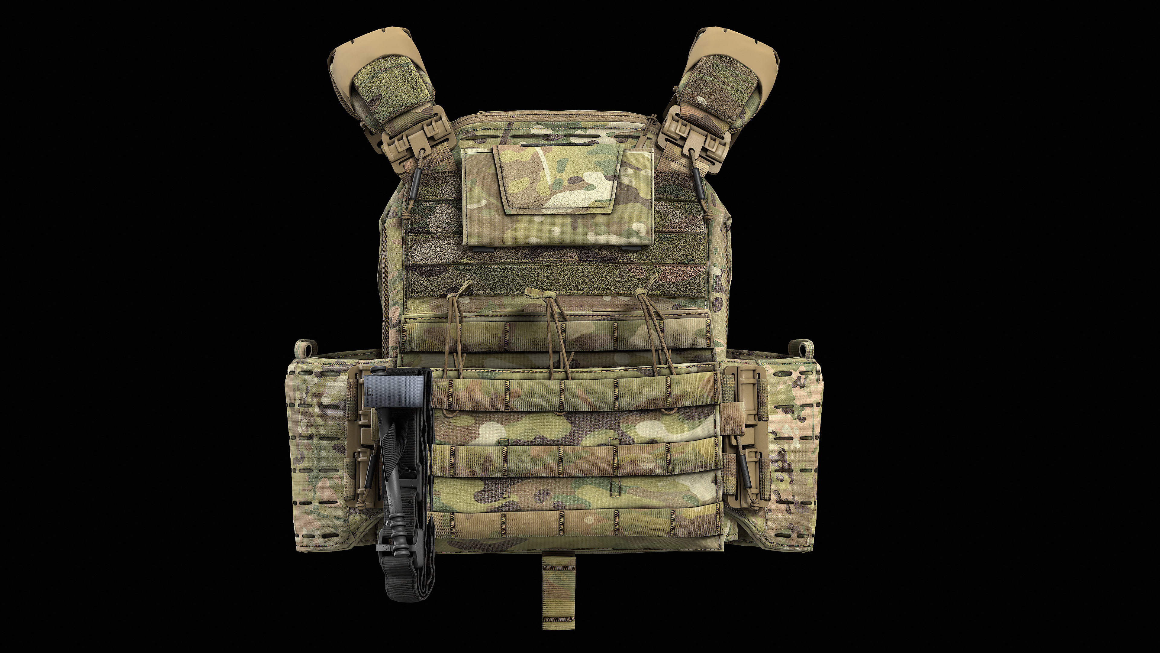 Strandhogg v3 SAPI Cut Plate Carrier  V2 V3 V4 Low-poly 3D model_17