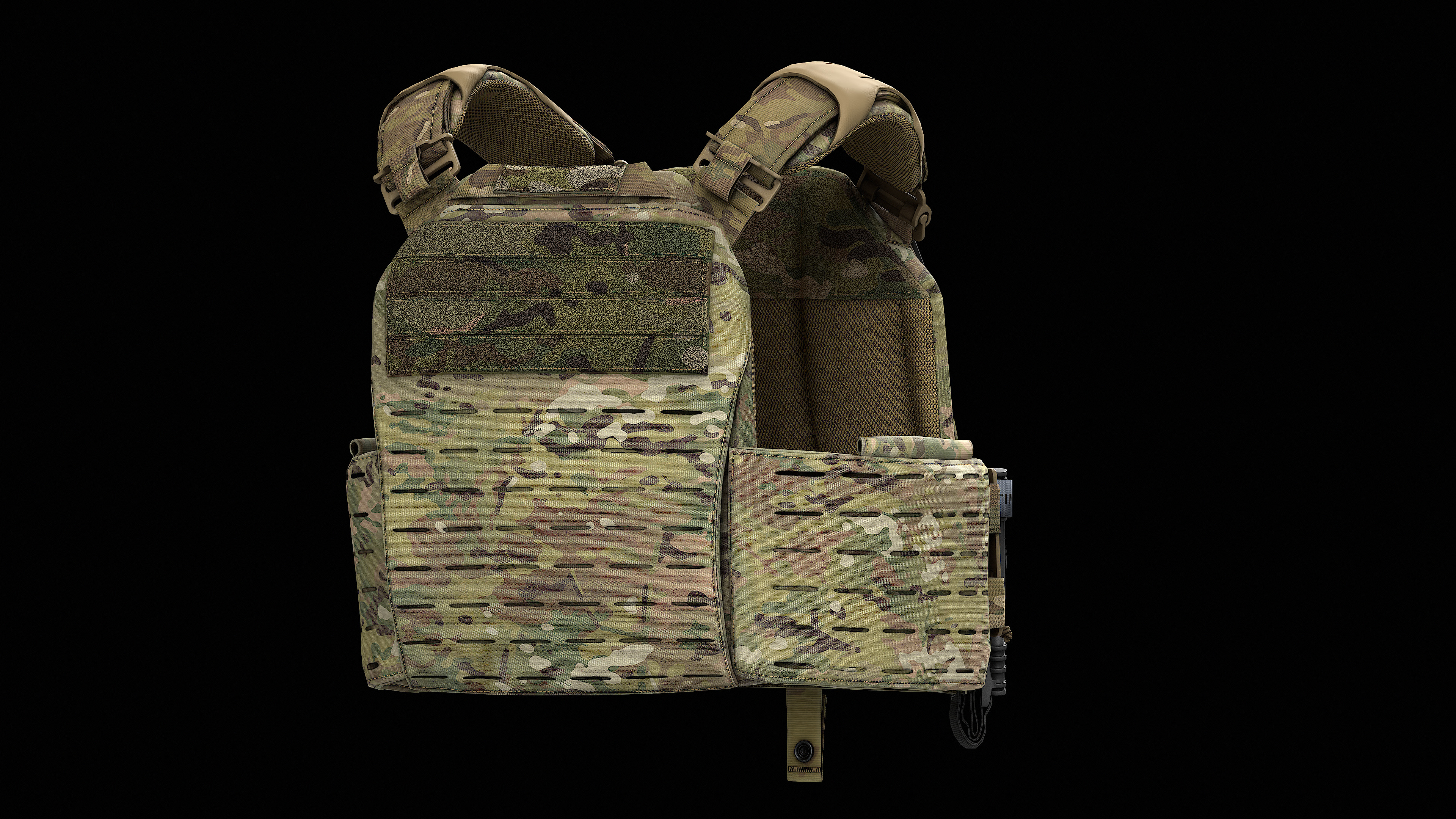 Strandhogg v3 SAPI Cut Plate Carrier  V2 V3 V4 Low-poly 3D model_11