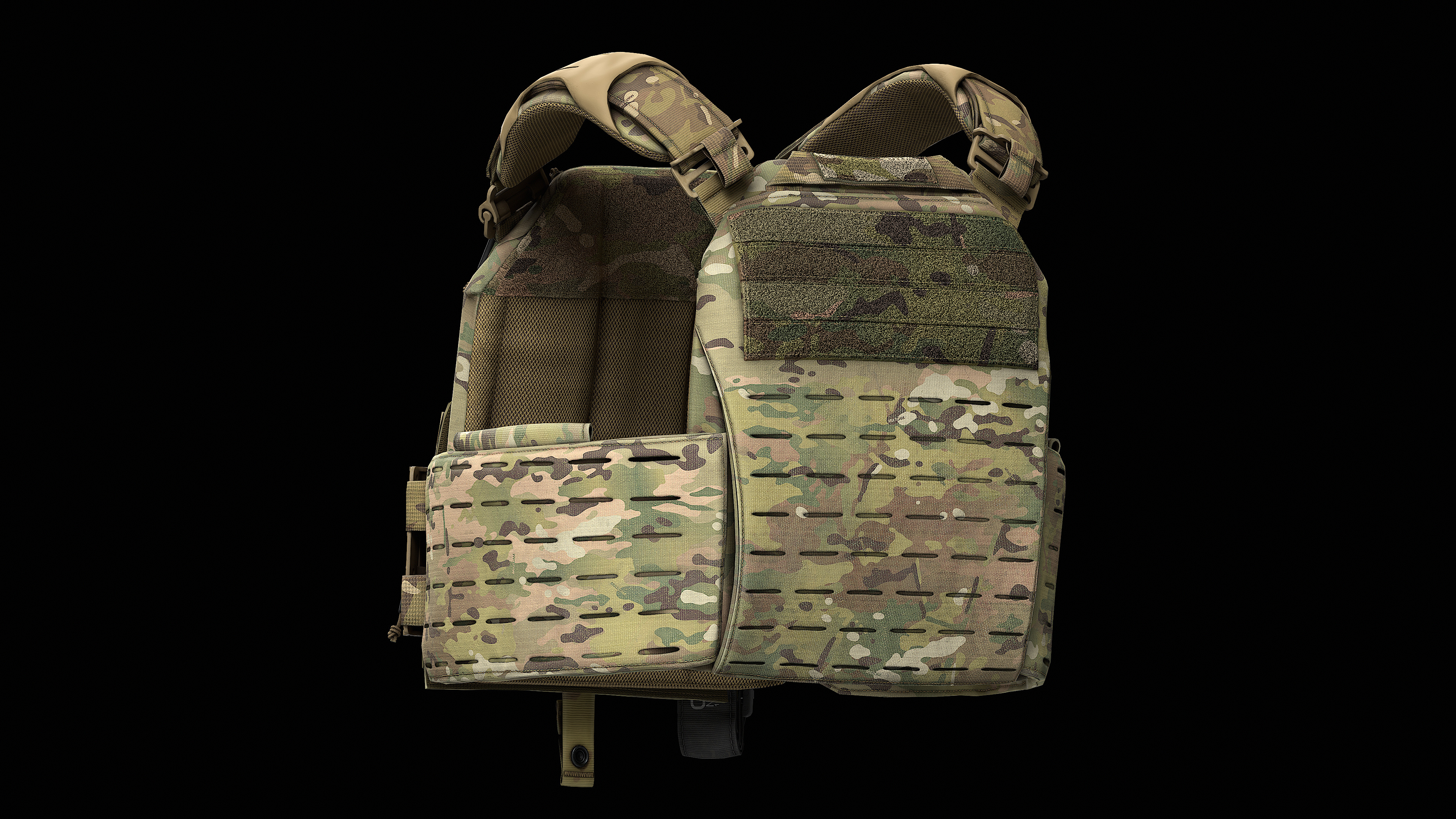 Strandhogg v3 SAPI Cut Plate Carrier  V2 V3 V4 Low-poly 3D model_14