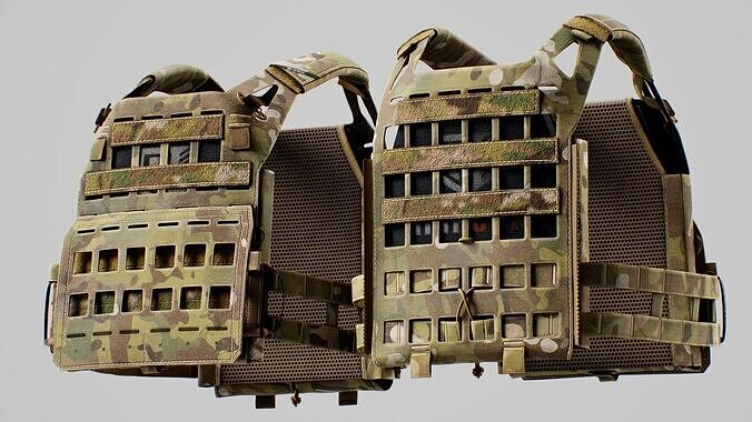 Crye Precision AirLite SPC V1 Low-poly 3D model