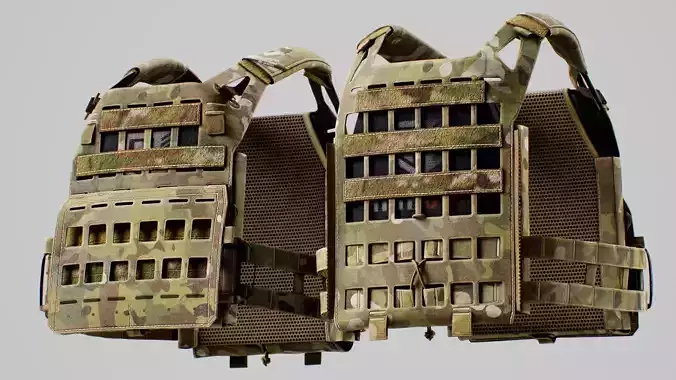 Crye Precision AirLite SPC V1 Low-poly 3D model