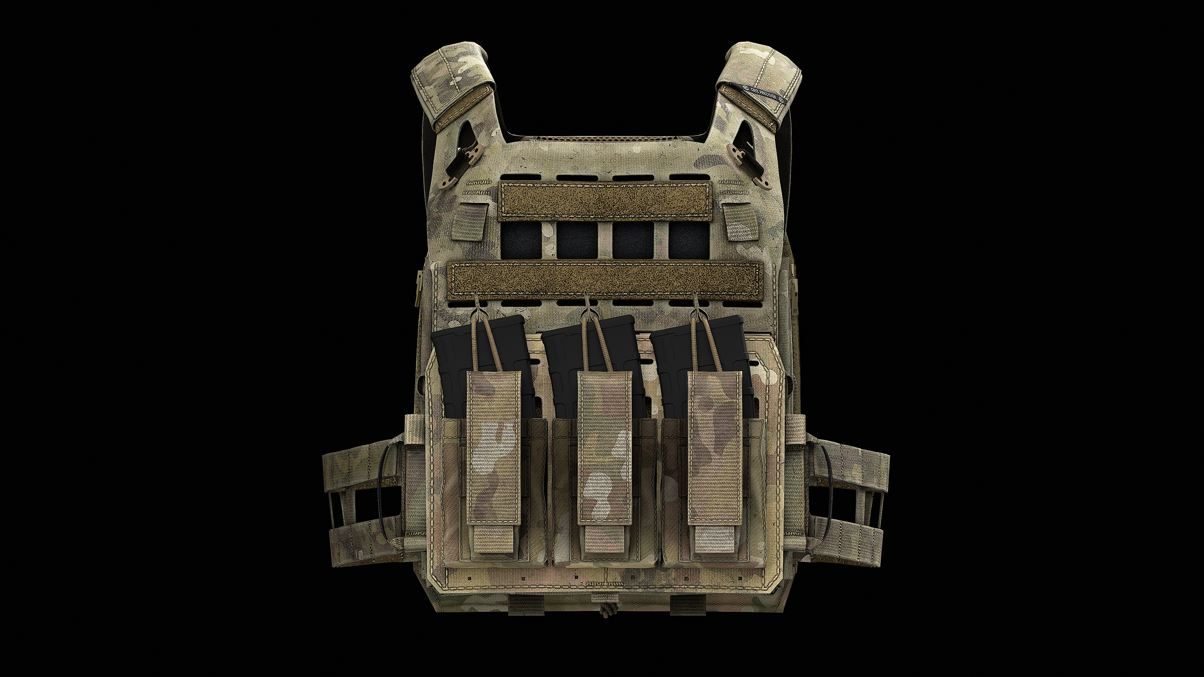 Crye Precision AirLite SPC V2 Low-poly 3D model_4