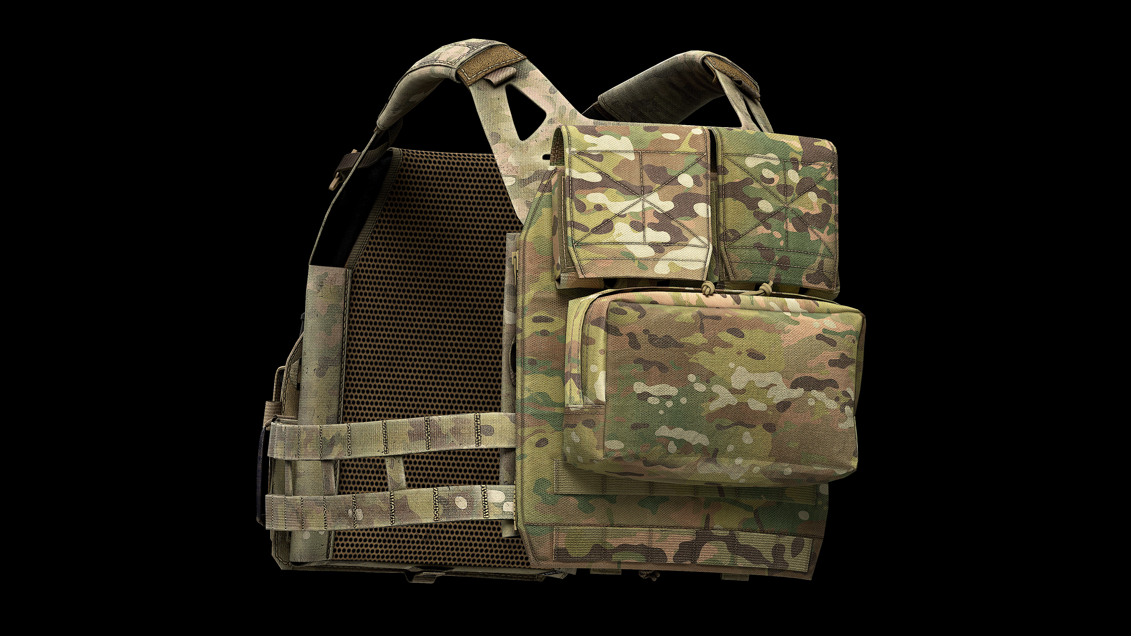 Crye Precision AirLite SPC V2 Low-poly 3D model_3