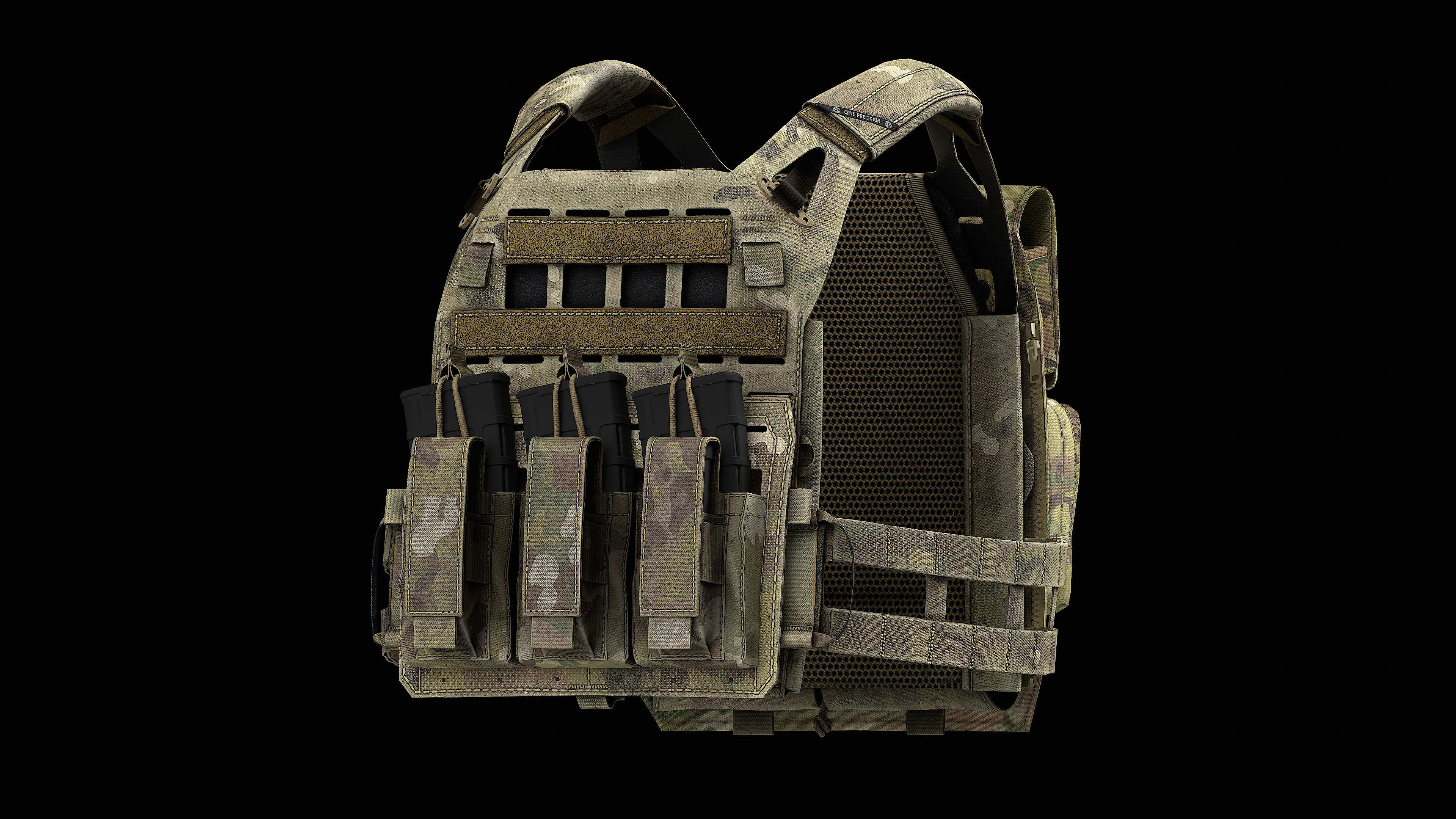 Crye Precision AirLite SPC V2 Low-poly 3D model_7