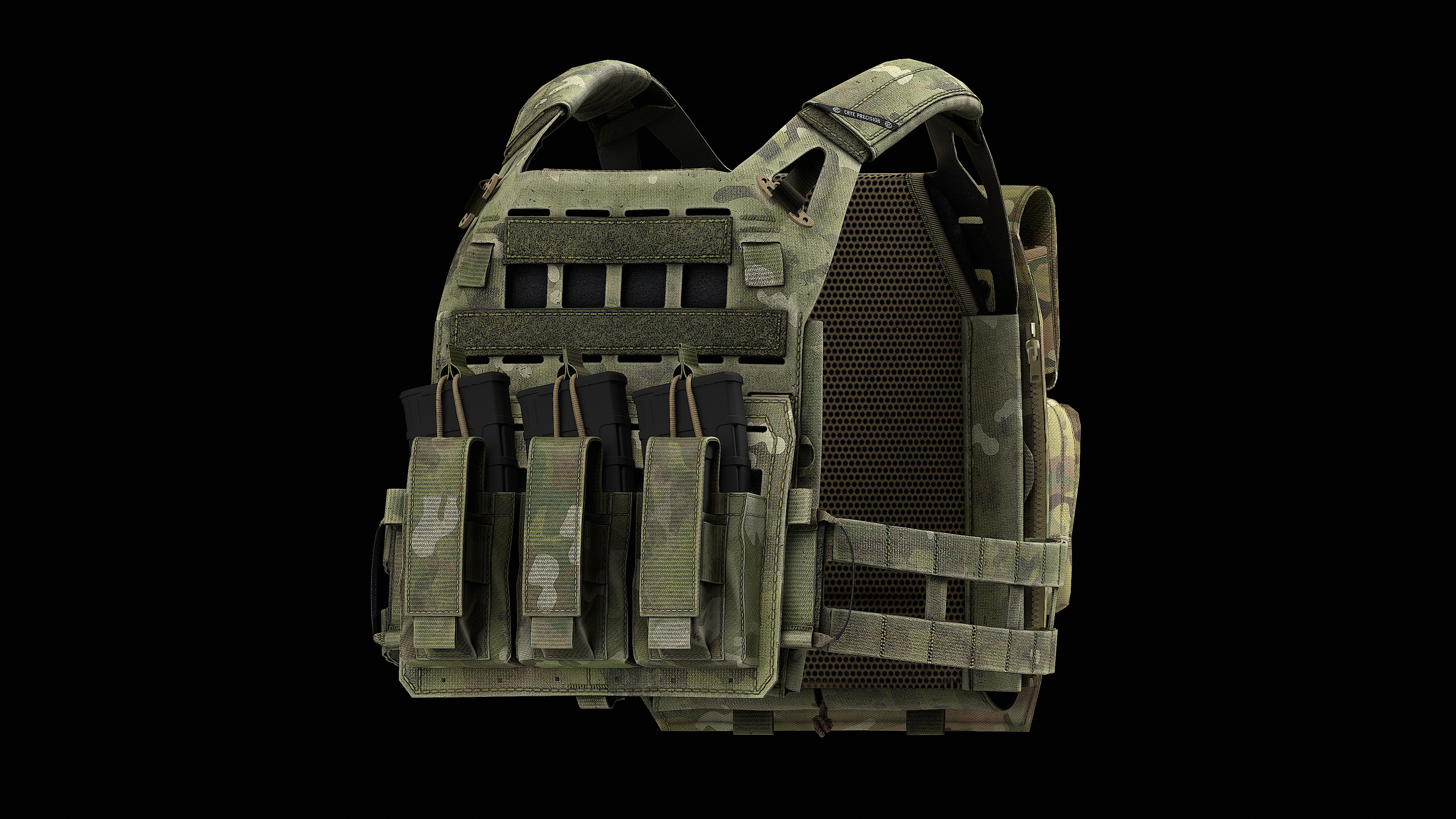 Crye Precision AirLite SPC V2 Low-poly 3D model_9