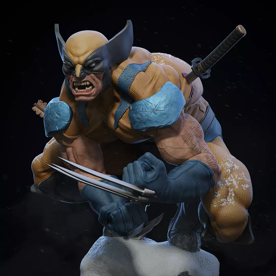 Wolverine 3D print model_0