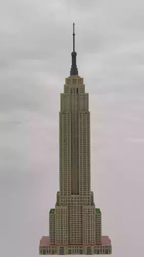 Empire State Building 3D Model Free 3D model