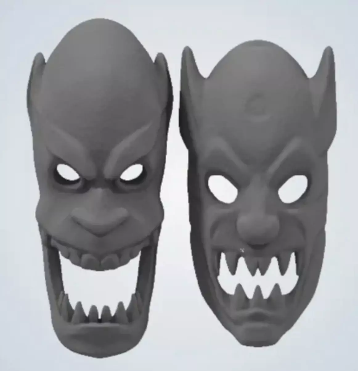 LJN WWF MASKS ACCESSORIES FOR  KAMALA THE UGANDAN GIANT 3D print model_0