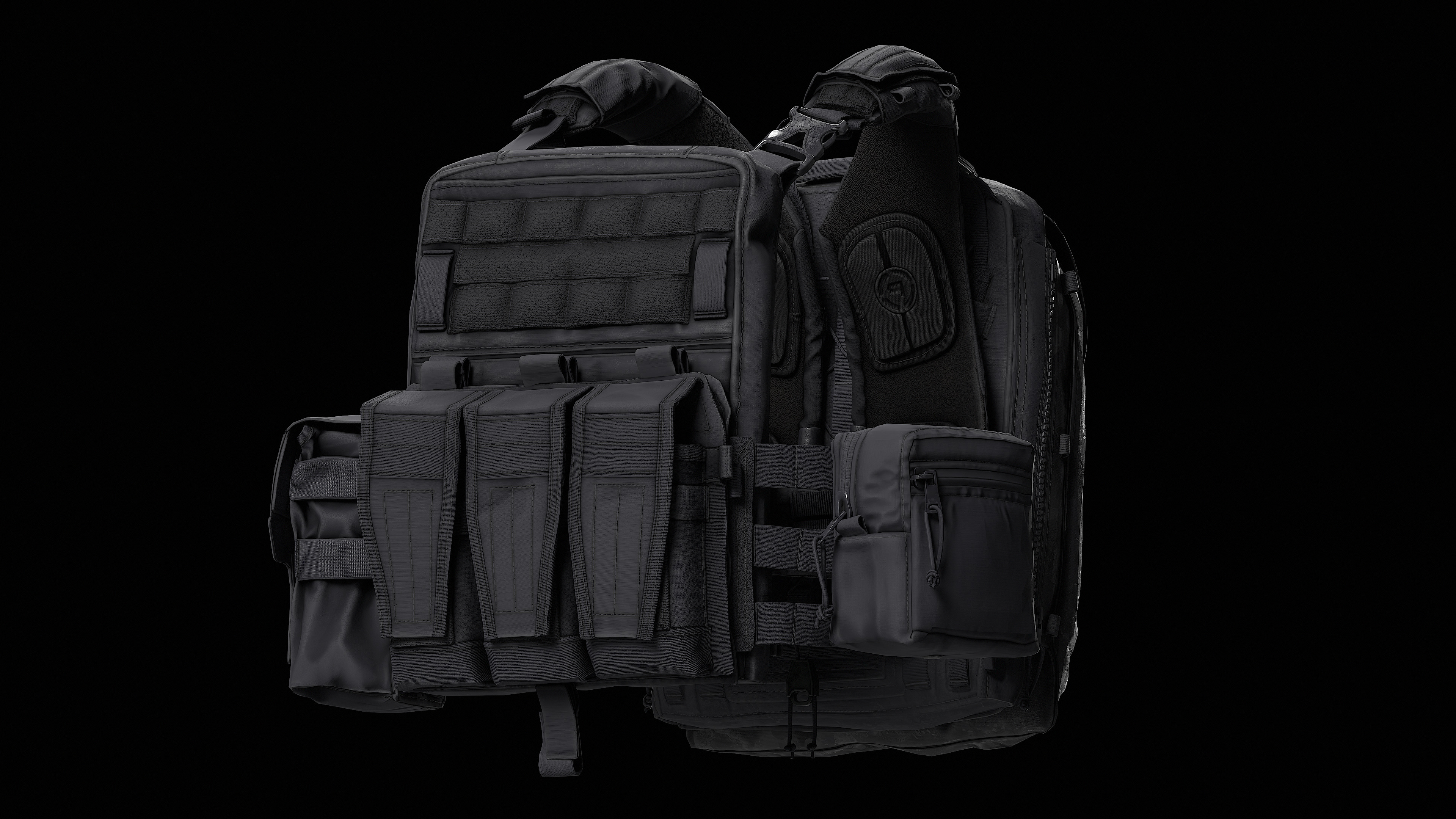Crye Precision AVS V3 Low-poly 3D model_5