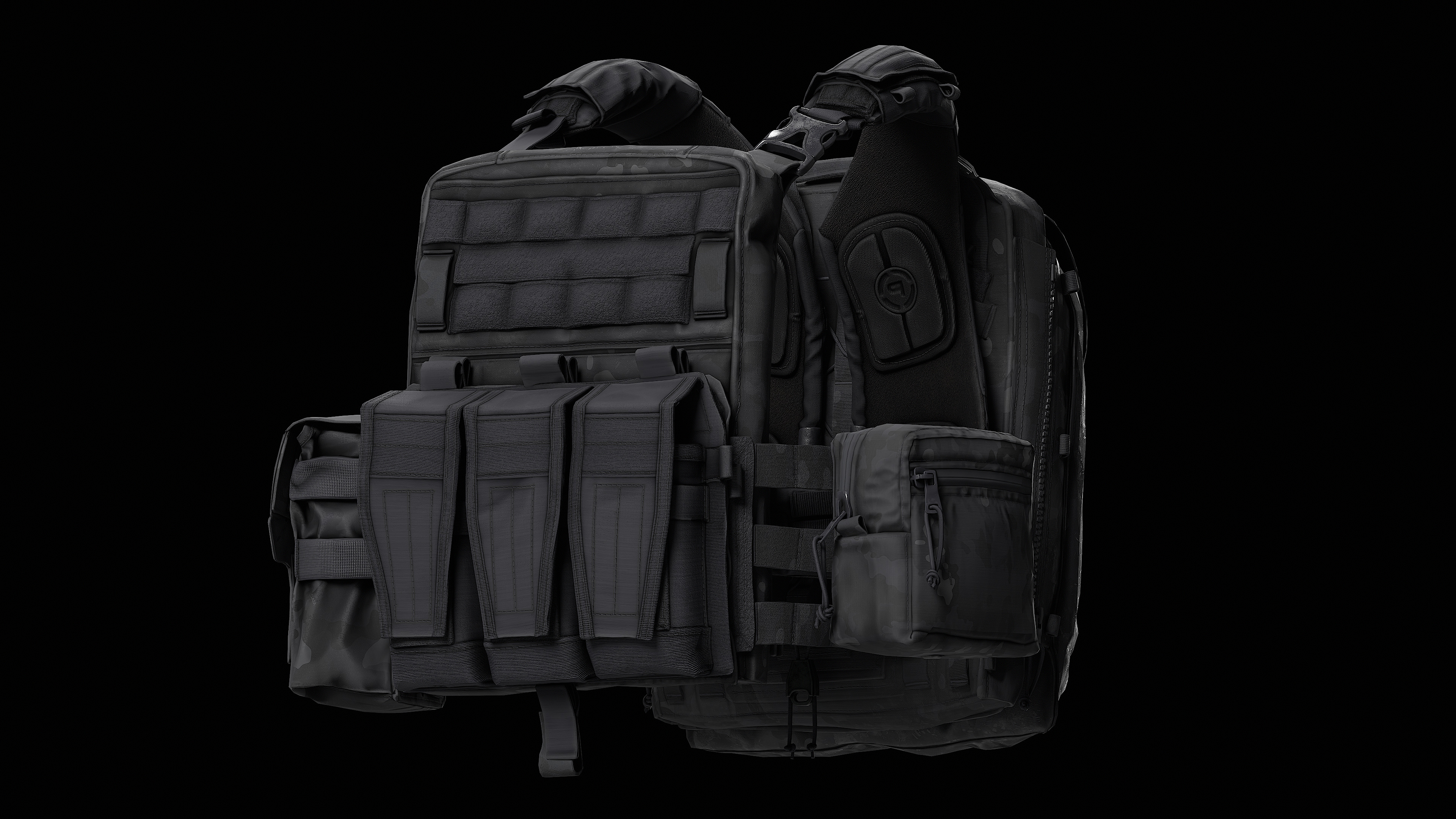 Crye Precision AVS V3 Low-poly 3D model_6