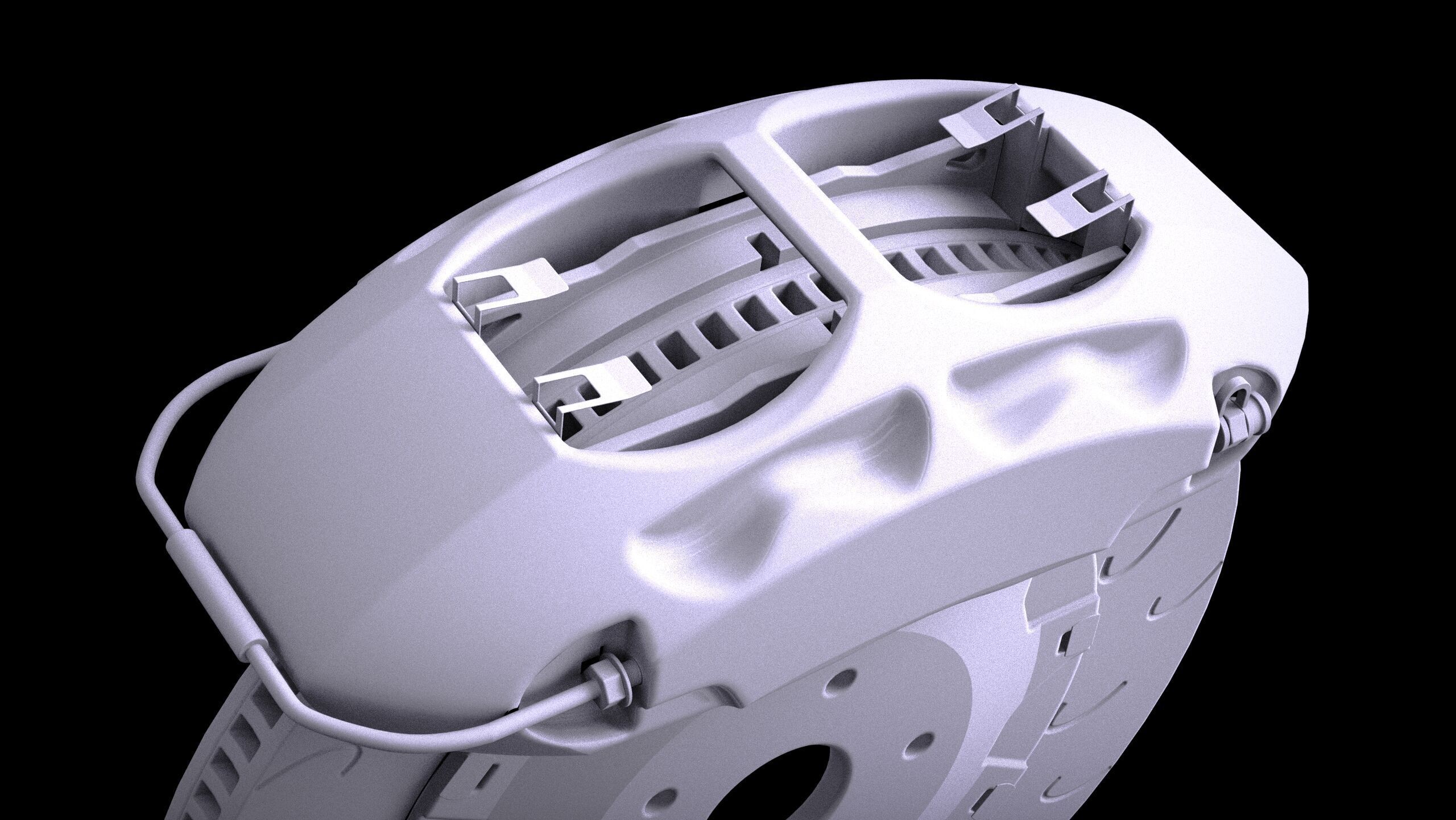 Endless Mono 4R Brake Kit Low-poly 3D model_12