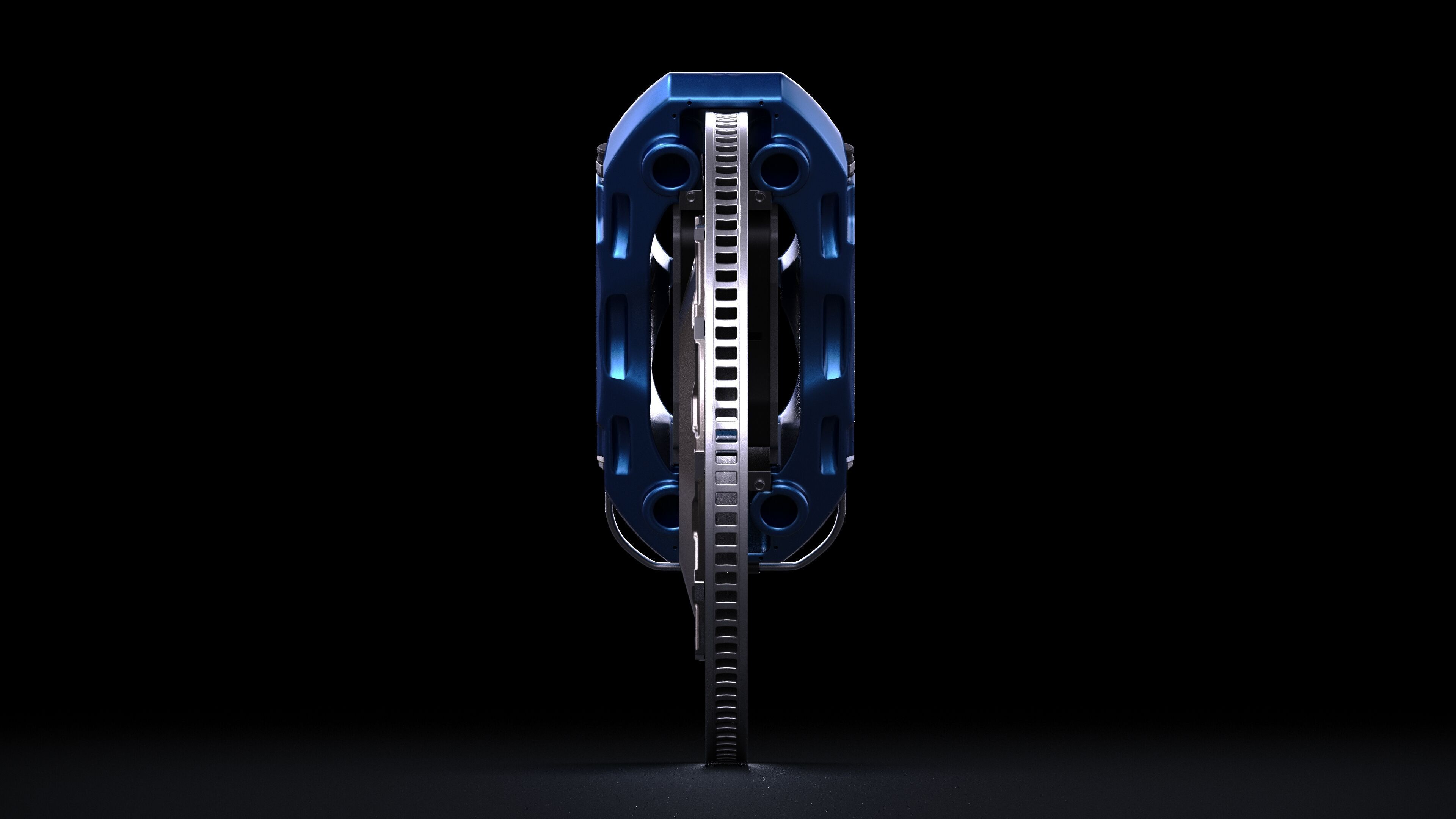 Endless Mono 4R Brake Kit Low-poly 3D model_4