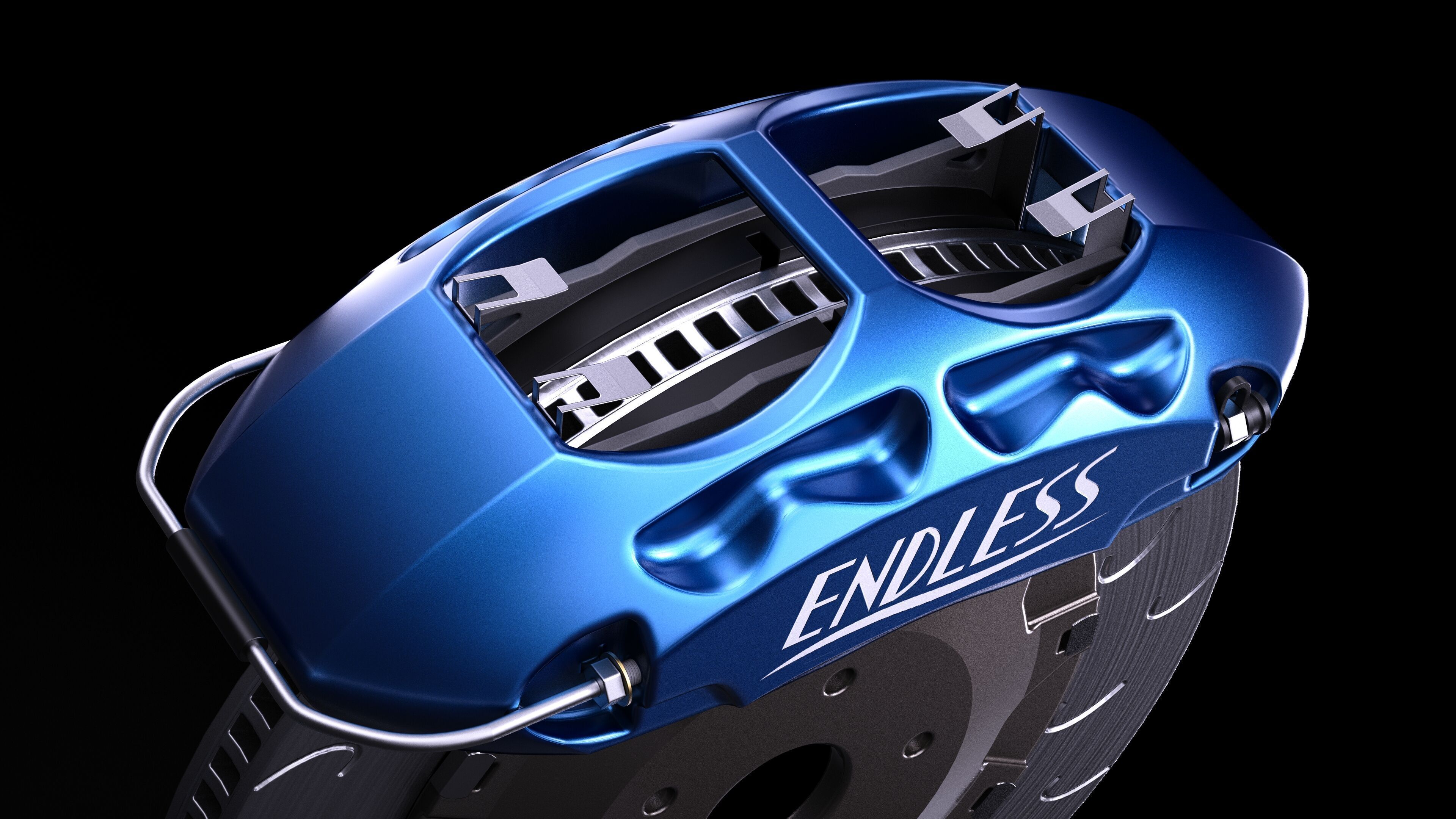 Endless Mono 4R Brake Kit Low-poly 3D model_6