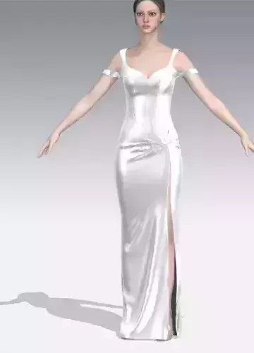 dress slit skirt and elastic skirt