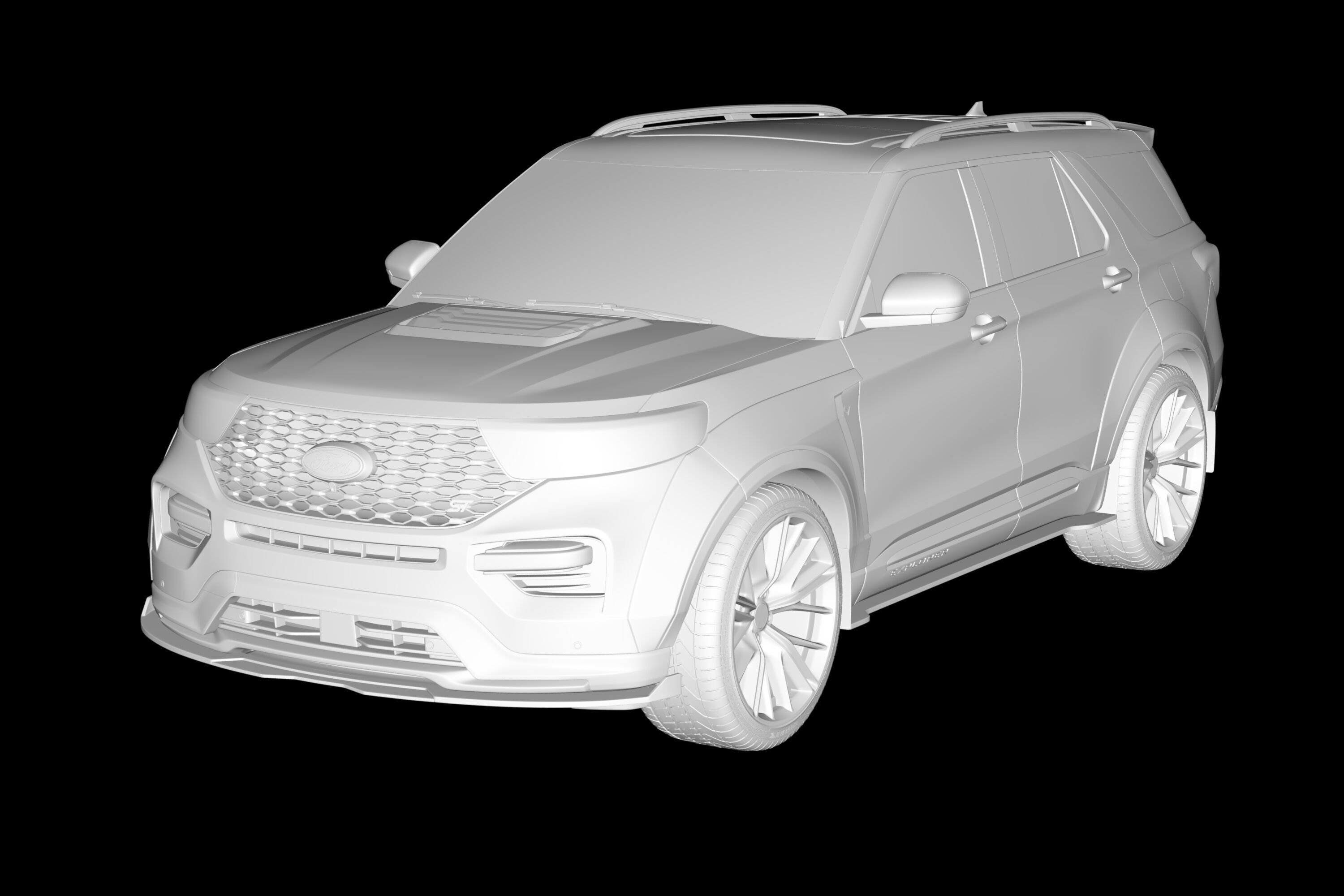 Explorer ST  3D model_5