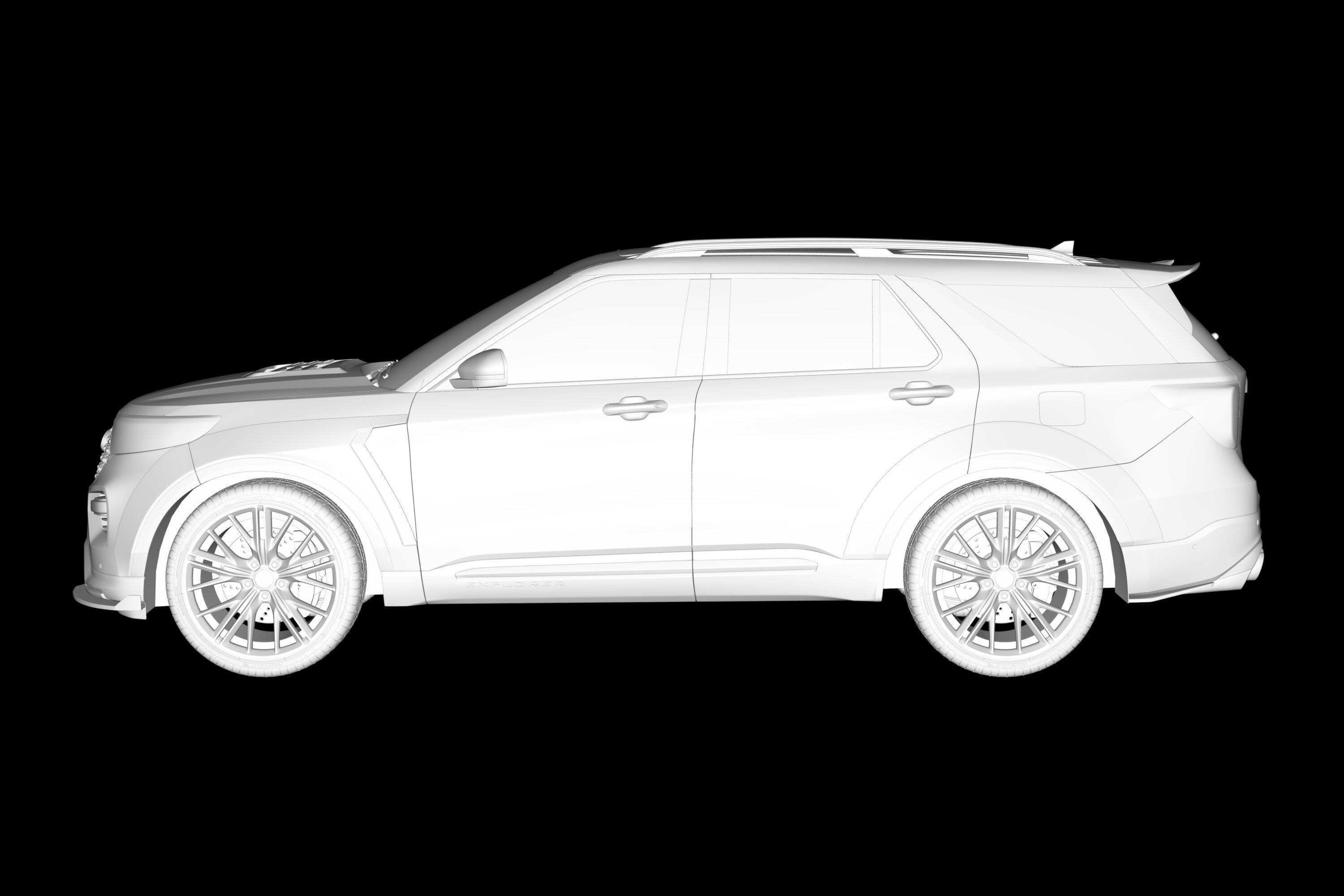 Explorer ST  3D model_9