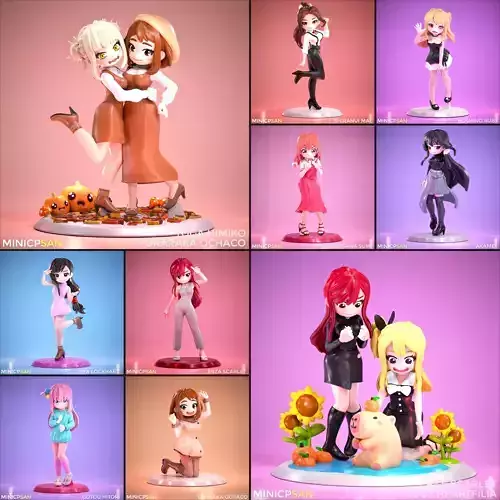 February 2025 Cute Mini Figures Bundle - MiniCPsan 