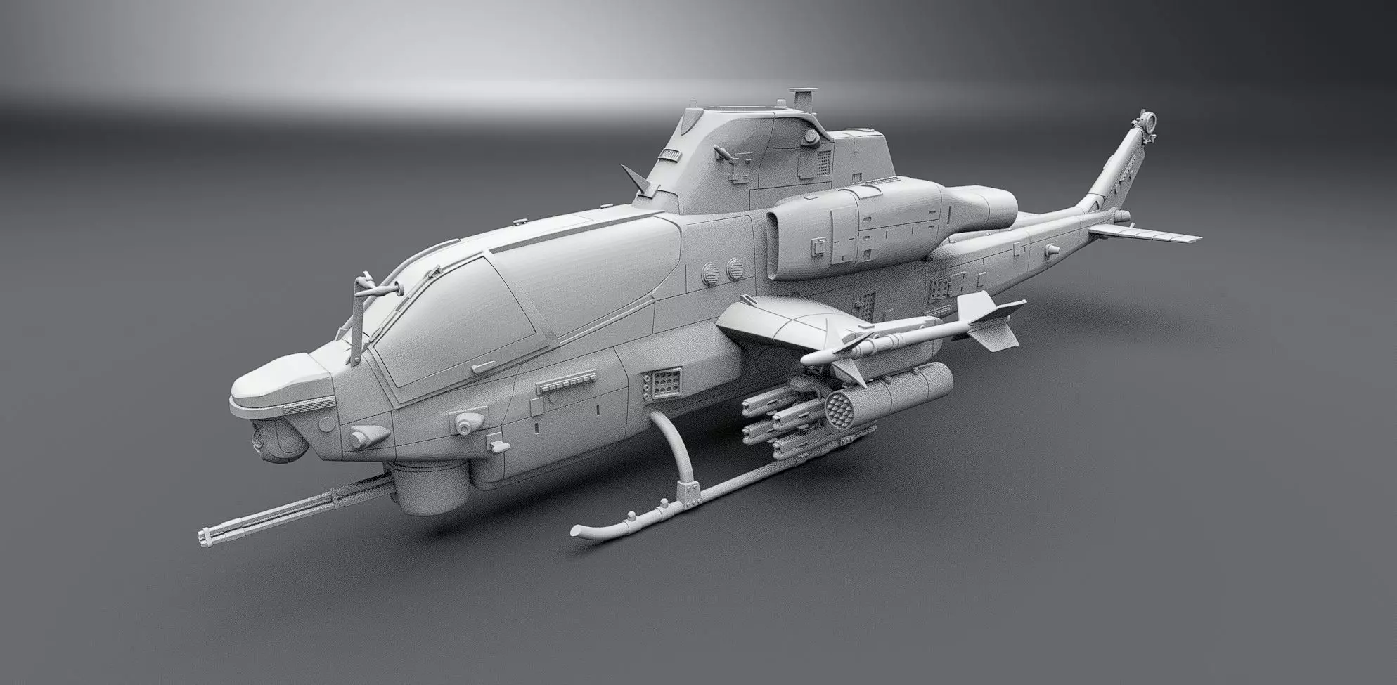 Ah1z RC body scale model 3D print model