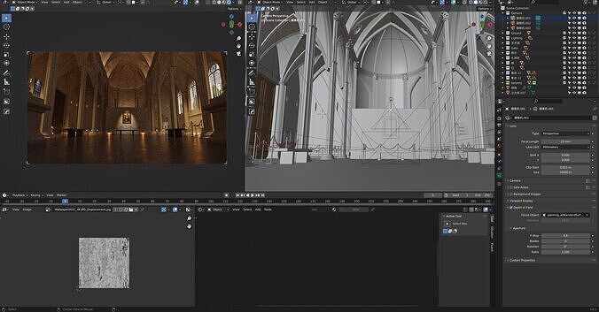 Art Gallery 3D model 4
