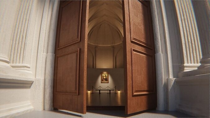 Art Gallery 3D model 3