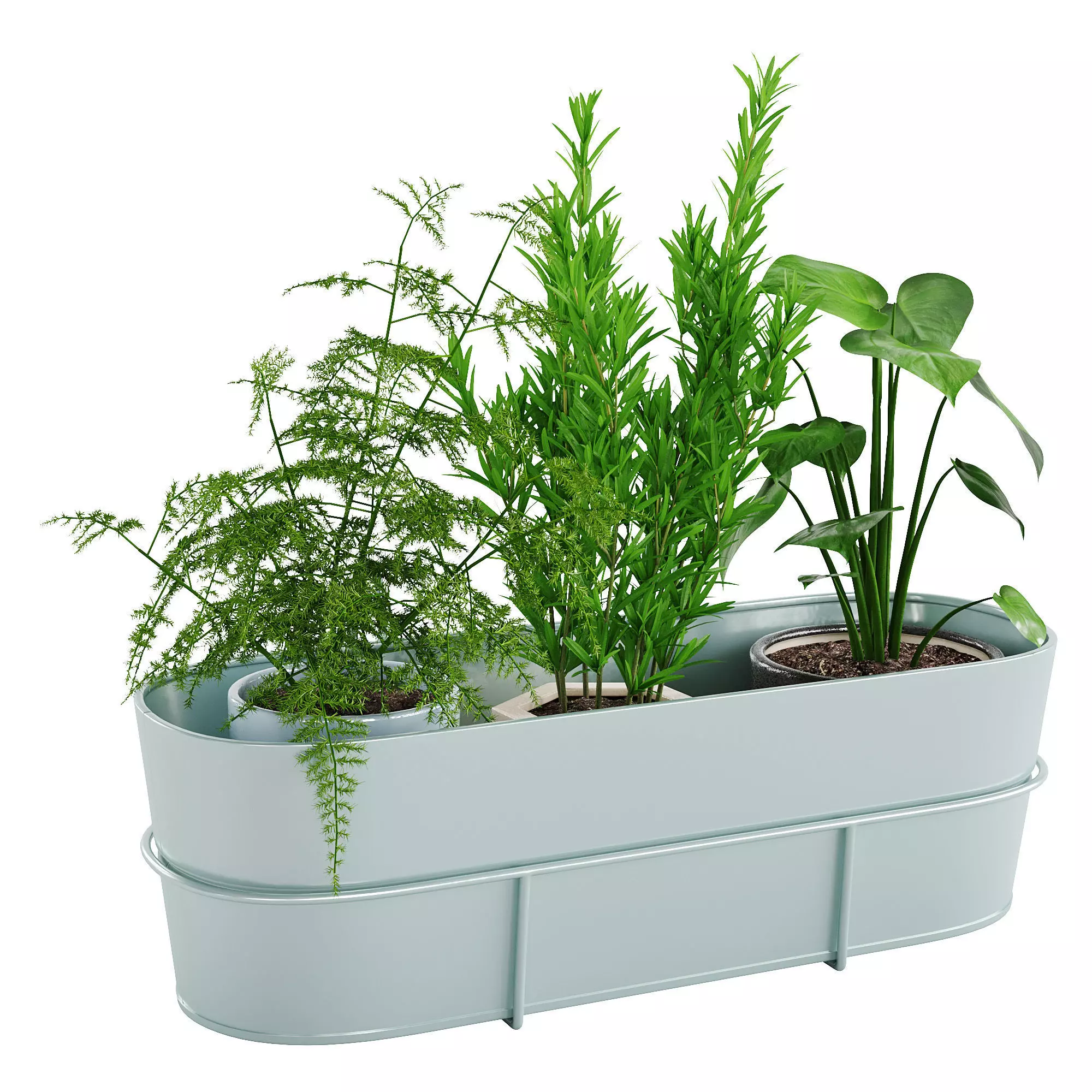 Houseplant 89 Vitlok Flower box 3D model