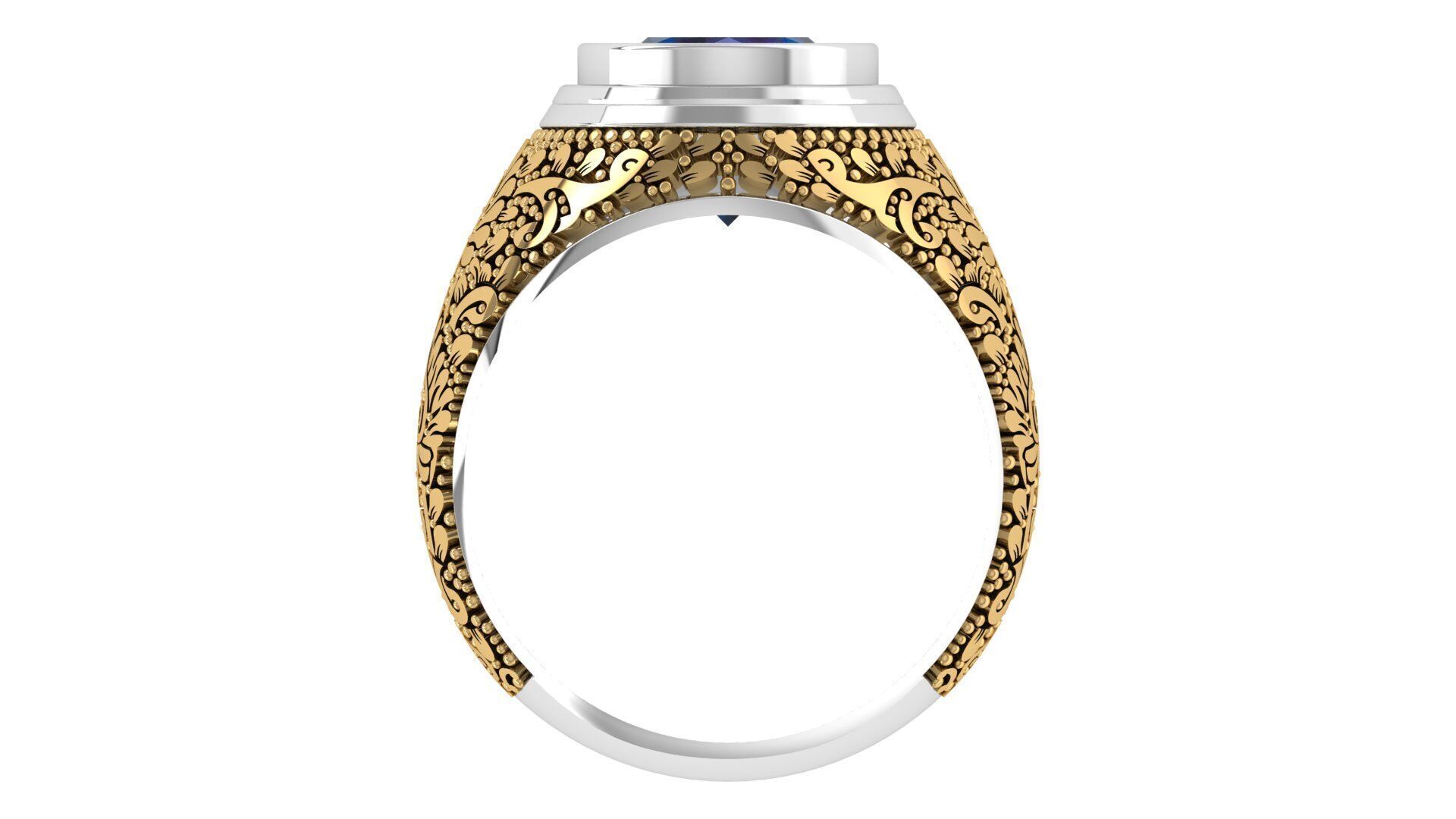 Mens Ring 3D print model_12