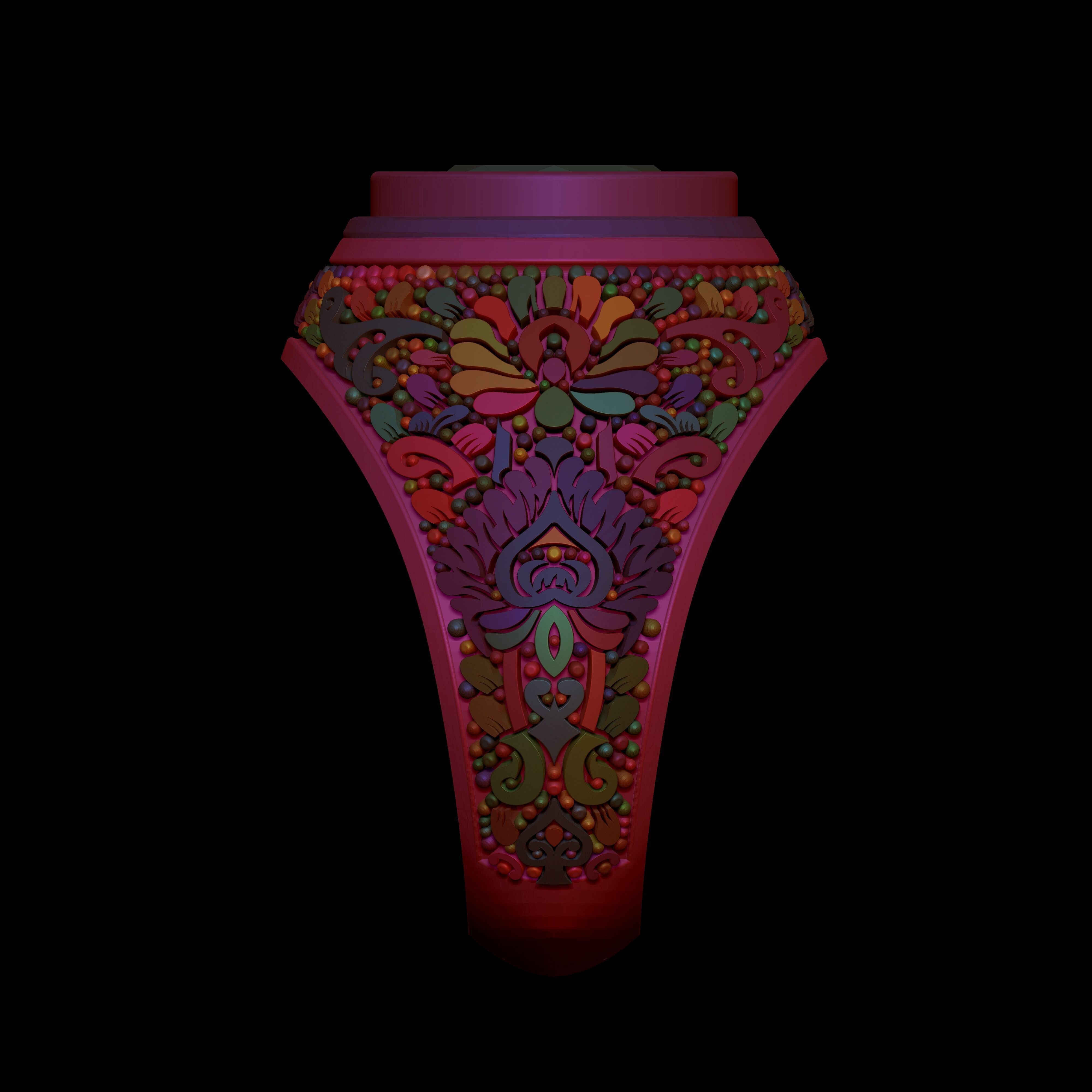 Mens Ring 3D print model_19