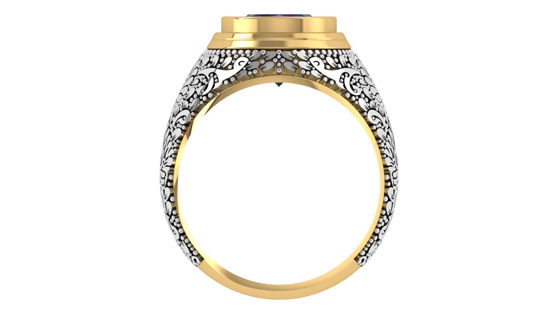 Mens Ring 3D print model_9