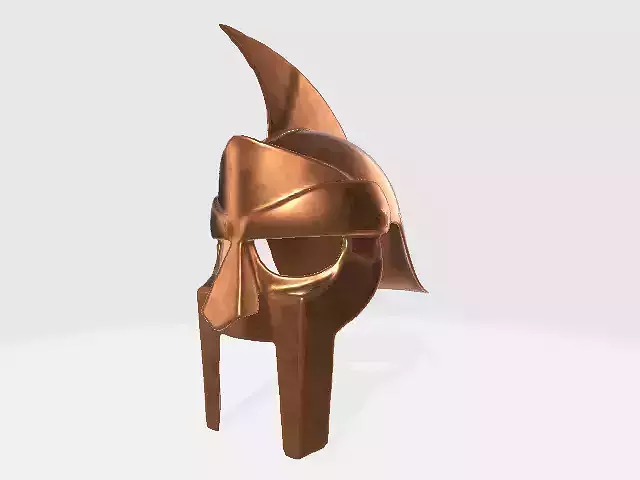 Bronze Spartan Helmet Low-poly 3D model Bronze Spartan Helmet Low-poly 3D model