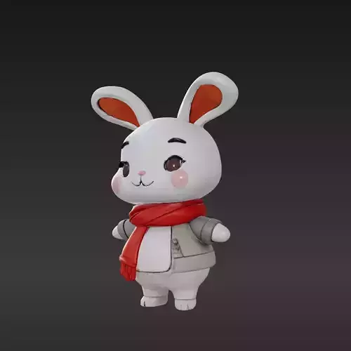 Little Rabbit Free 3D print model