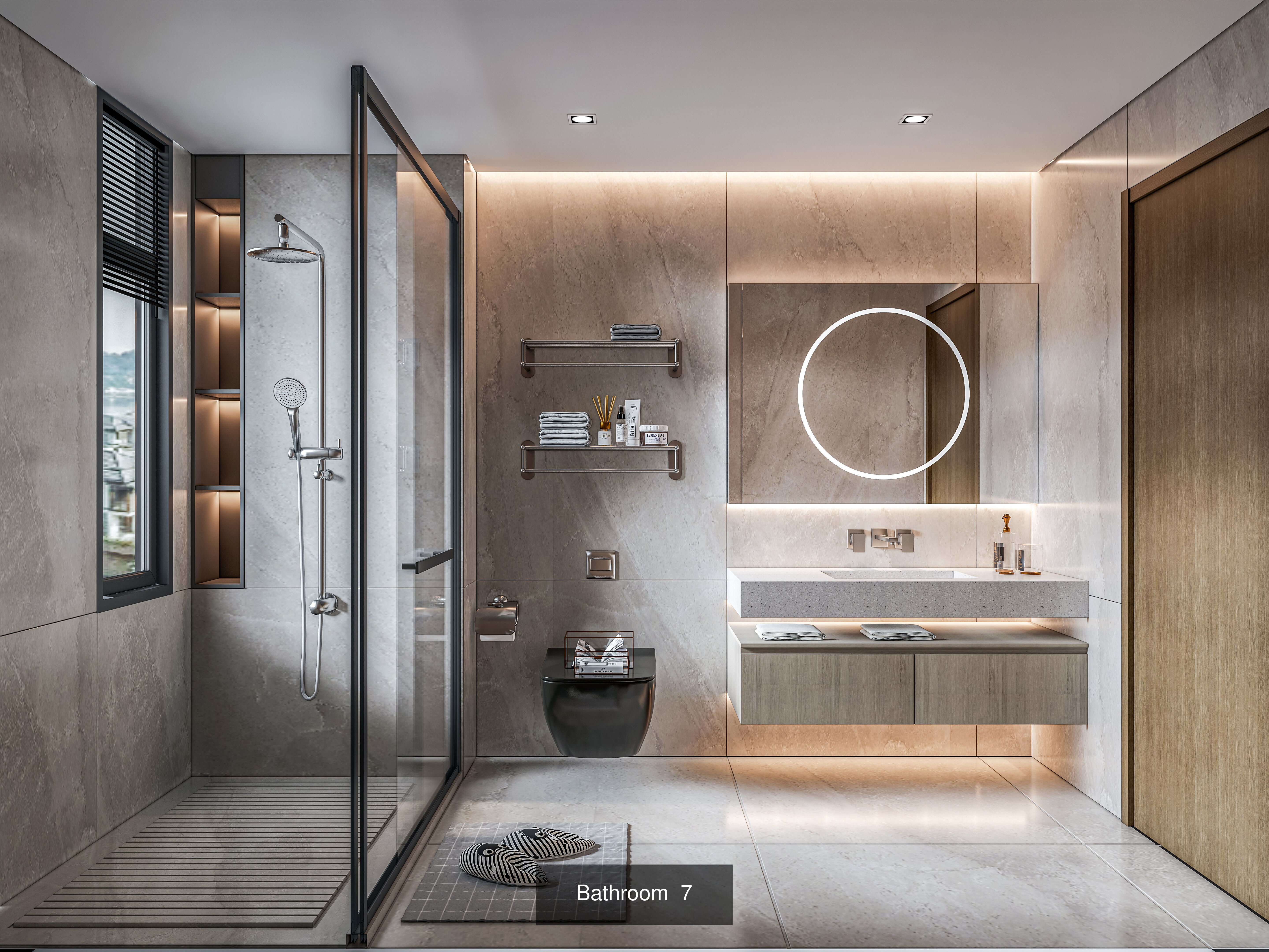 Bathroom Scenes Collection No 1 of 16 scenes _11