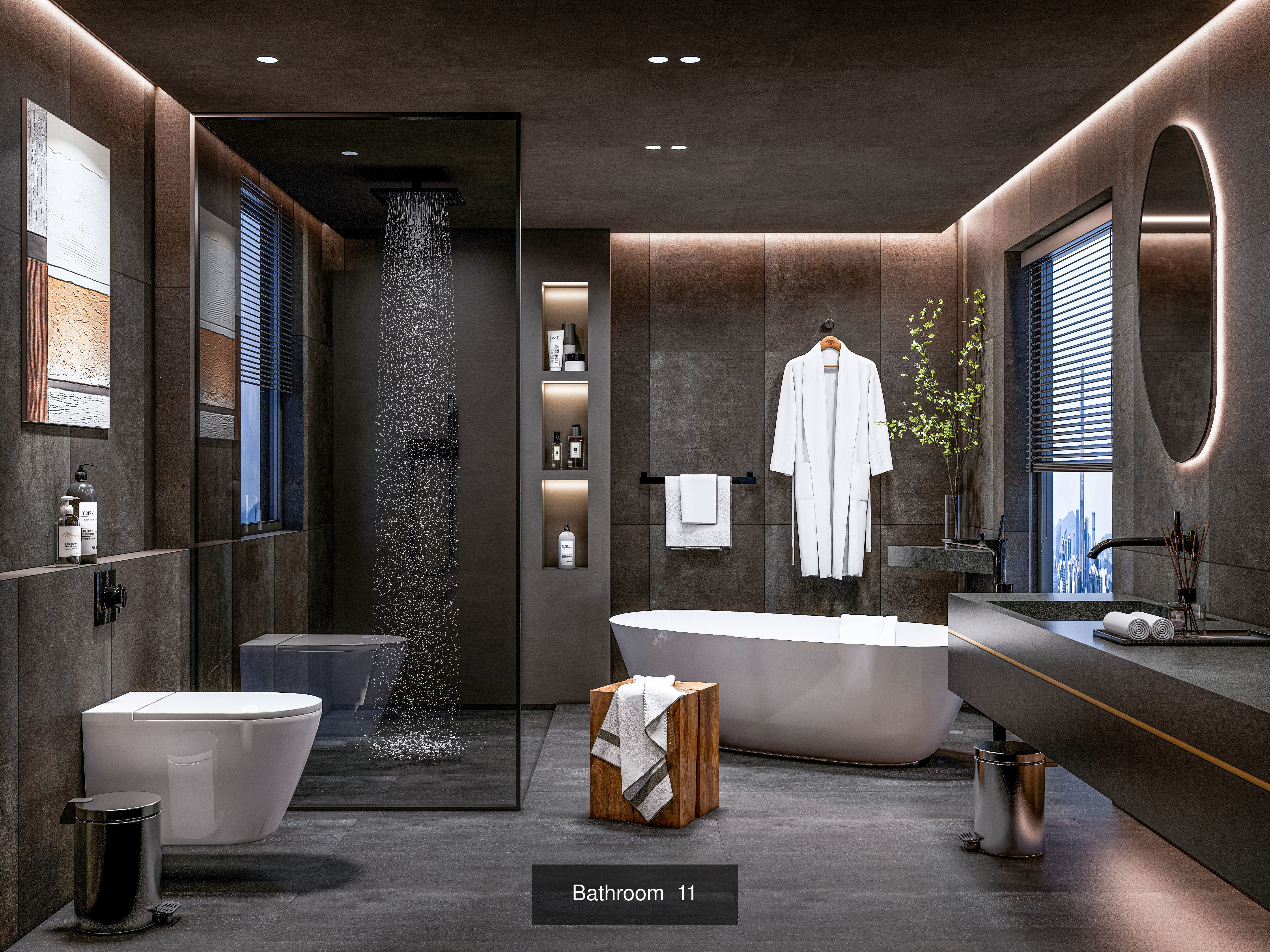 Bathroom Scenes Collection No 1 of 16 scenes _15