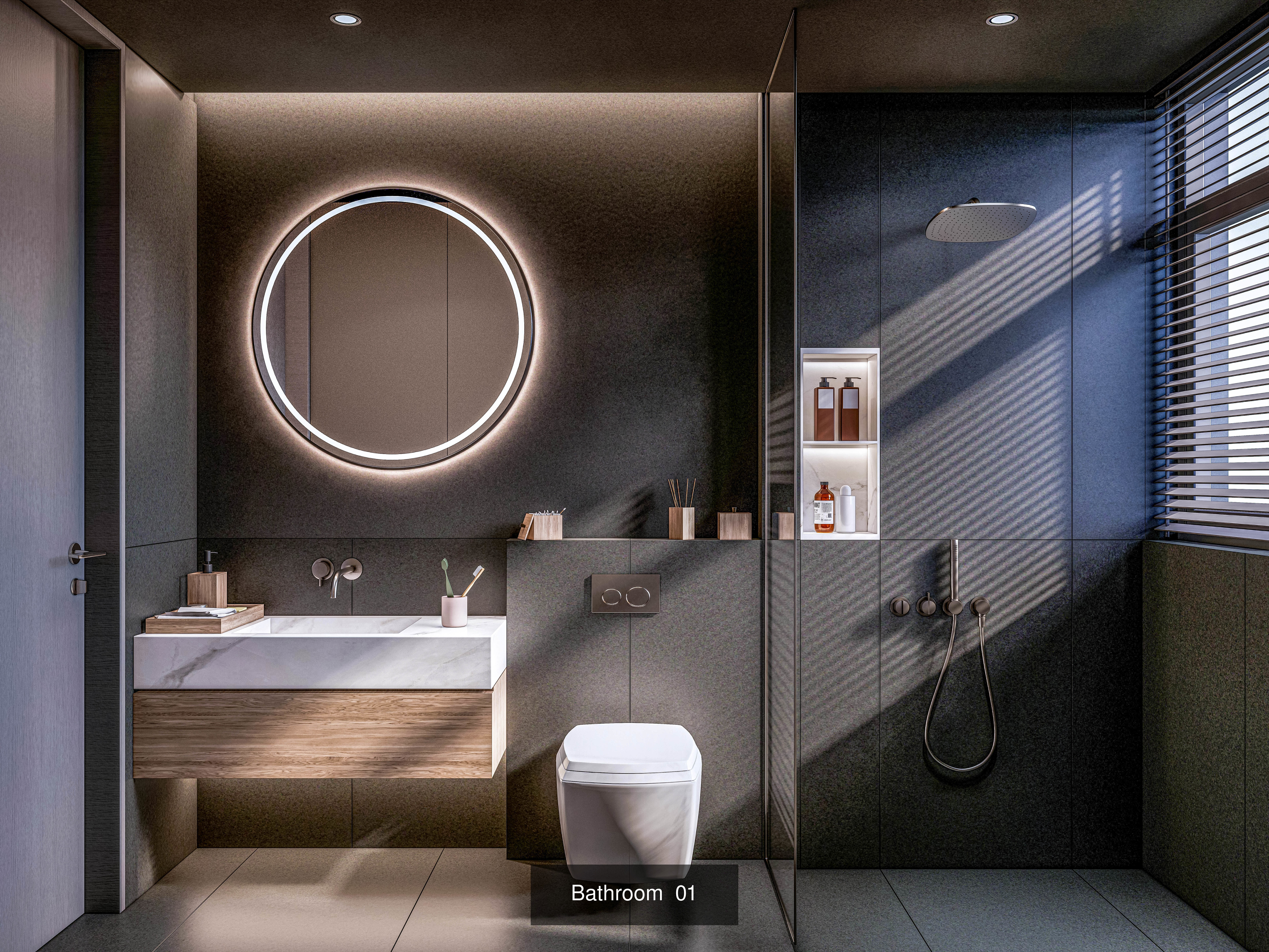 Bathroom Scenes Collection No 1 of 16 scenes _10