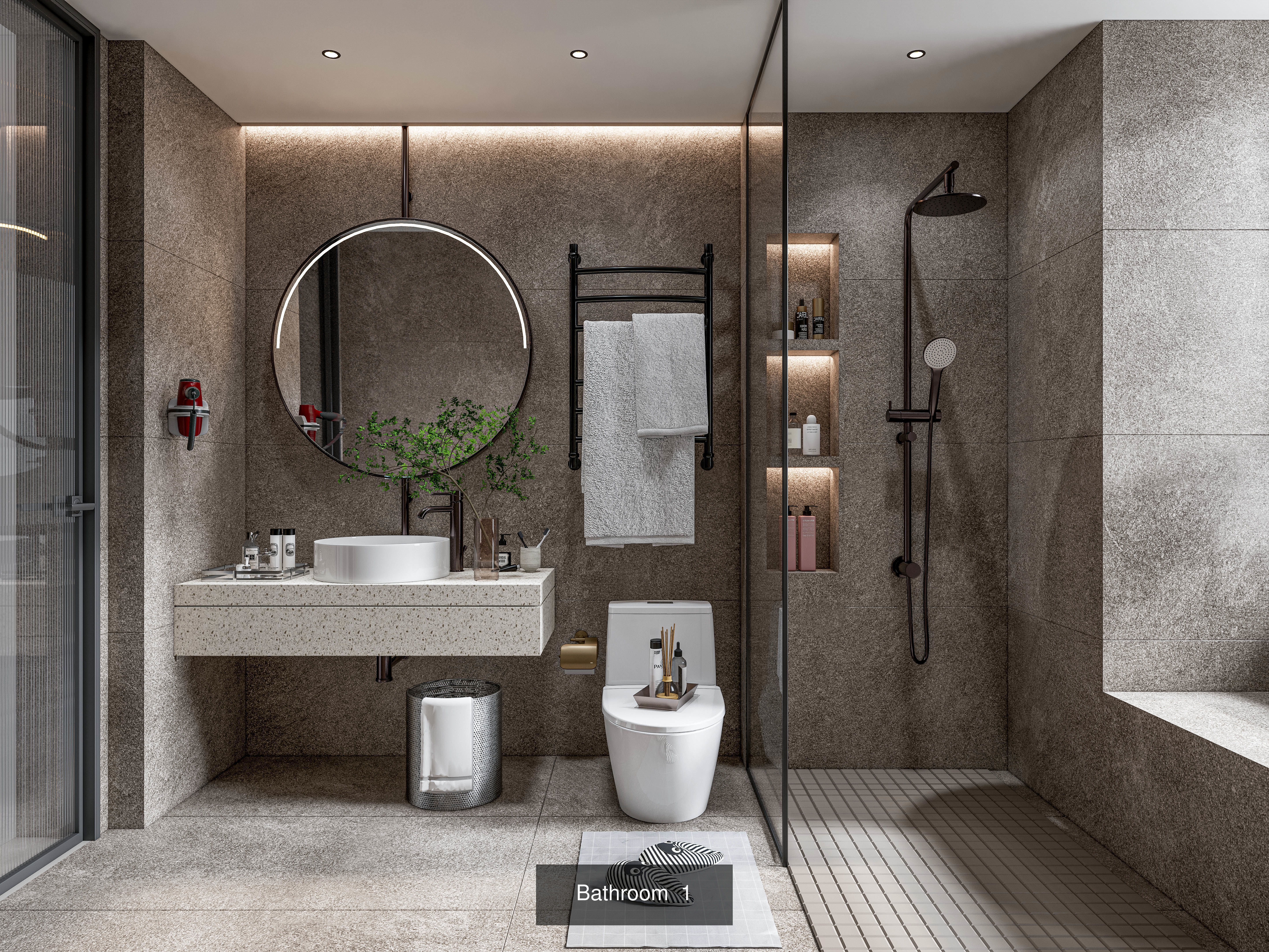 Bathroom Scenes Collection No 1 of 16 scenes _2