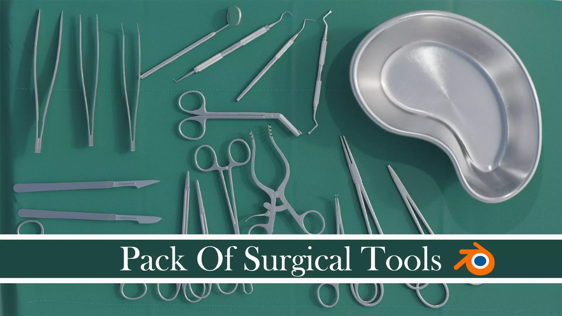 Surgical Tools Pack 3D model