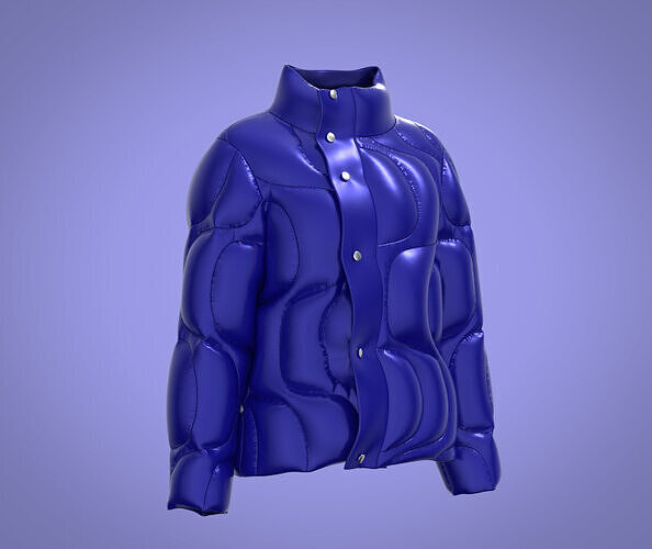 Haunani down jacket Texture