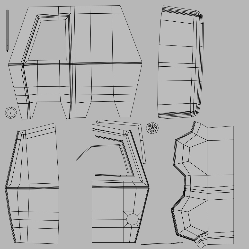 Mystery Machine - Low Poly Low-poly 3D model_4